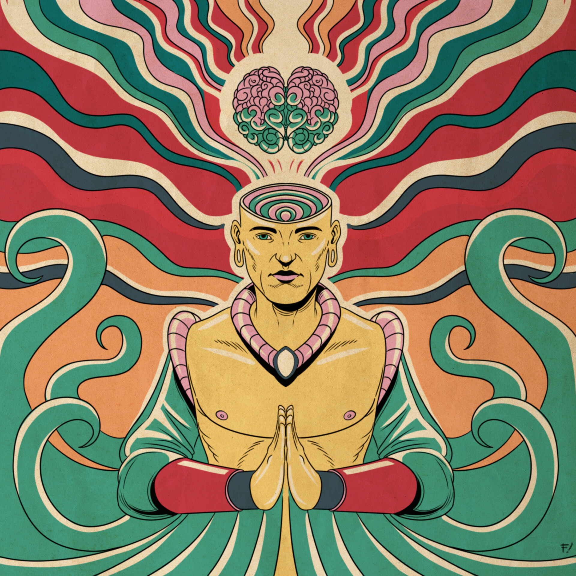 ArtStation - WoG - Retro Collectable Card Illusutration