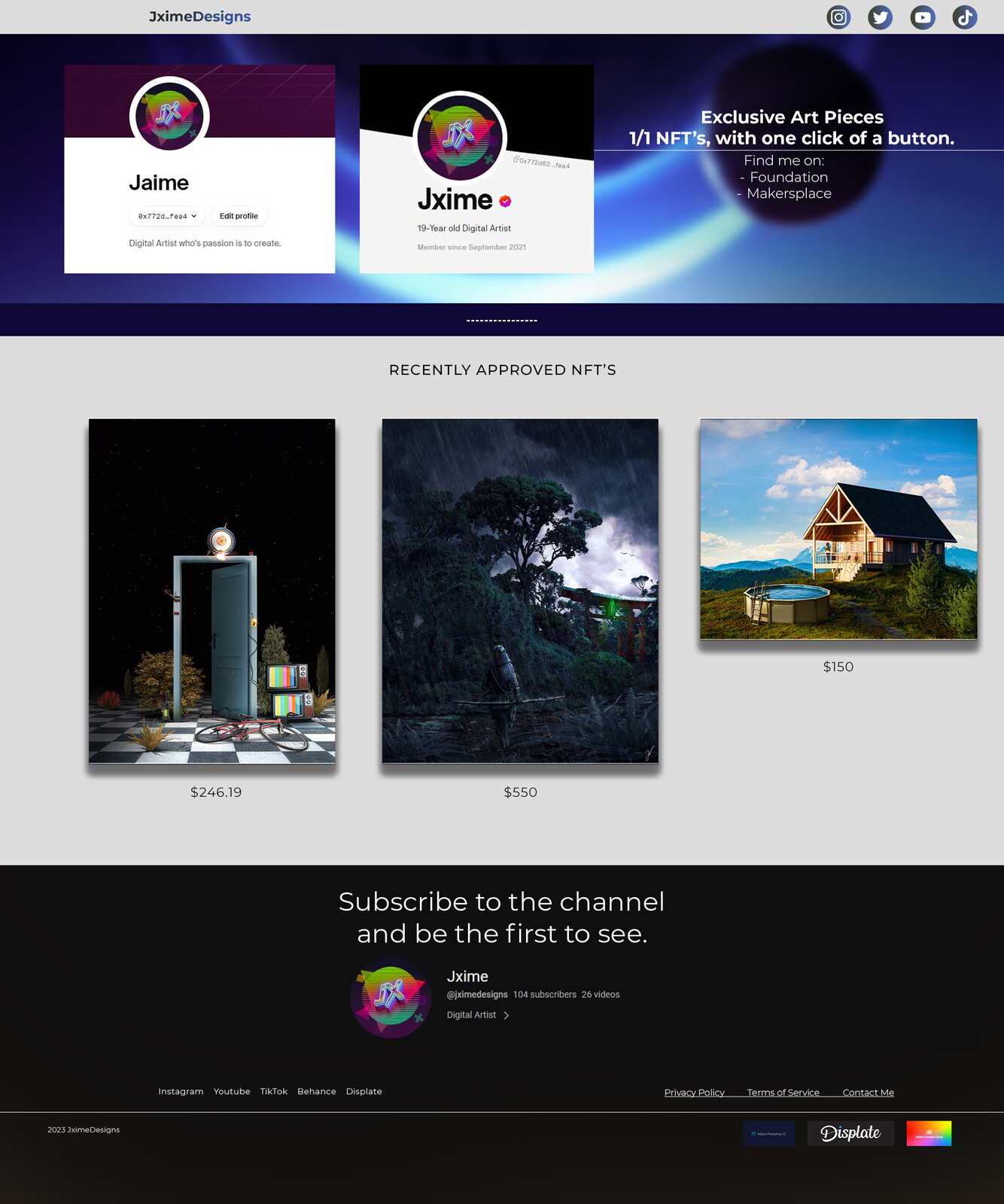 Shop Page (Desktop 1920x1080)