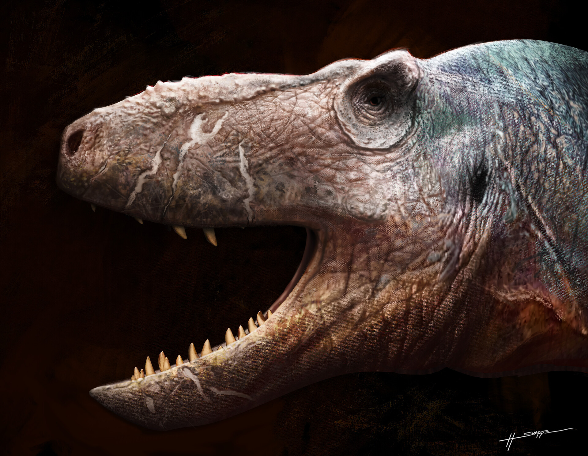 ArtStation - Tarbosaurus