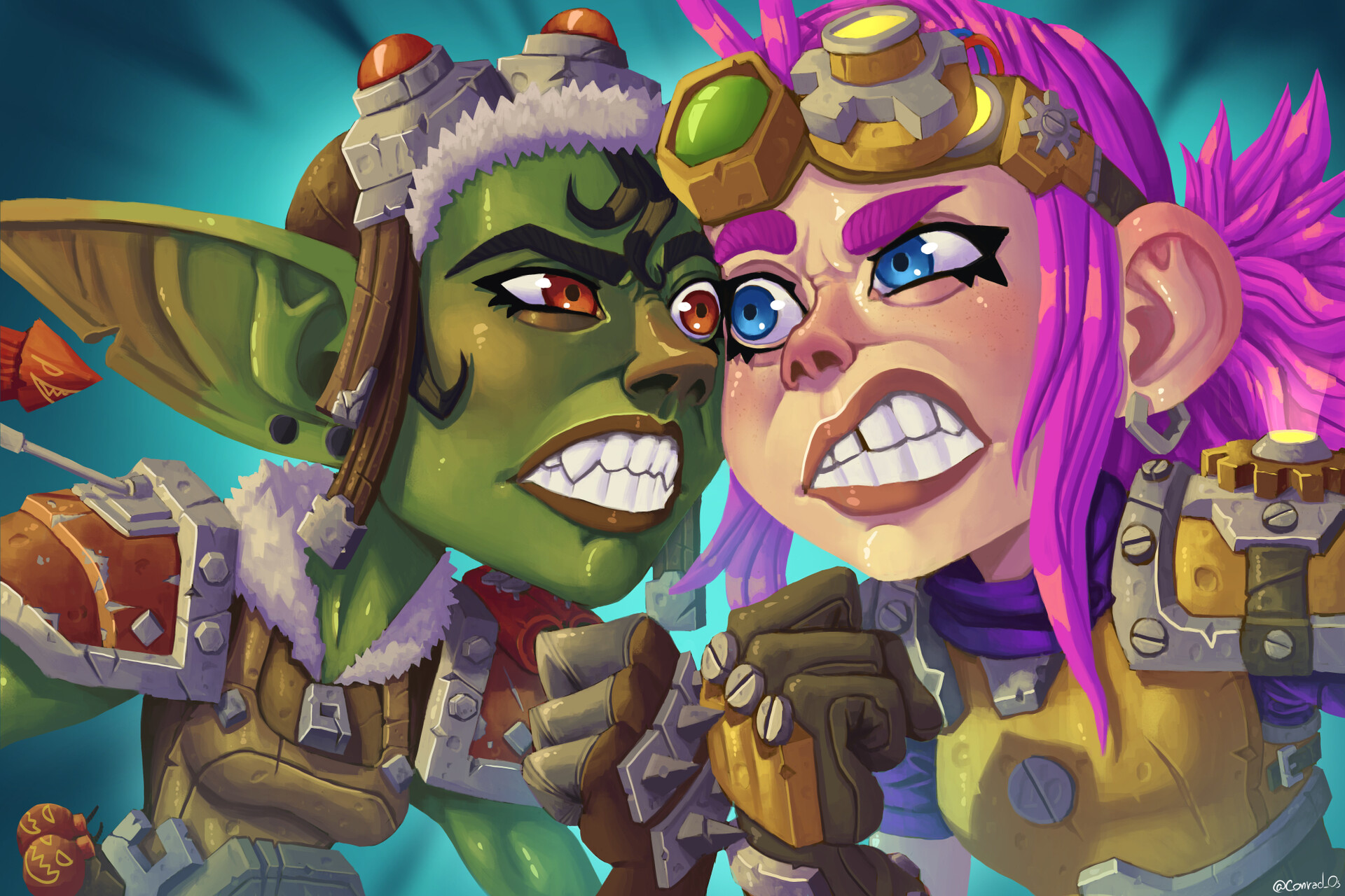 ArtStation Goblins VS Gnomes