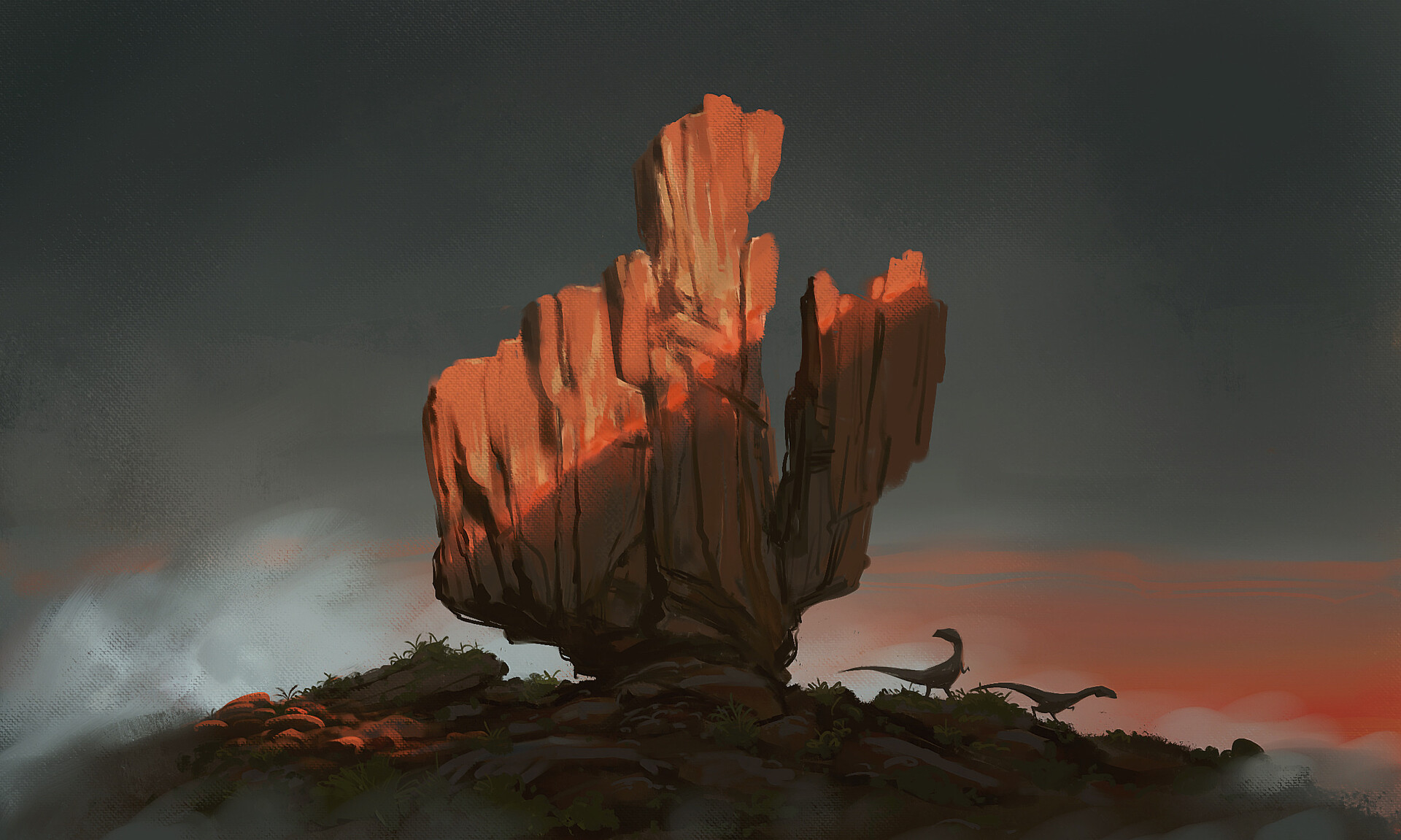 ArtStation - Big rock