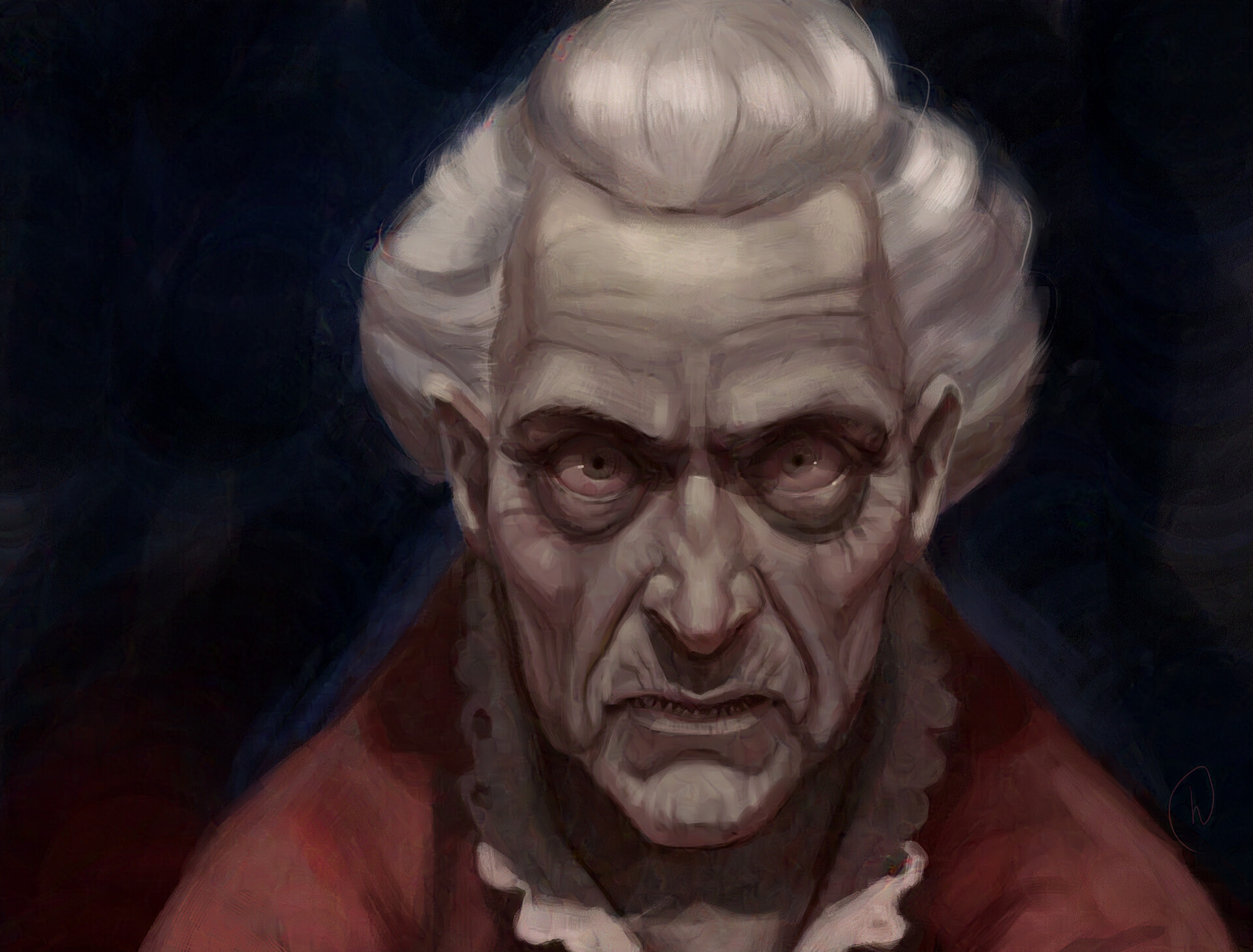 ArtStation Scary Old Lady artstation-scary-old-lady
