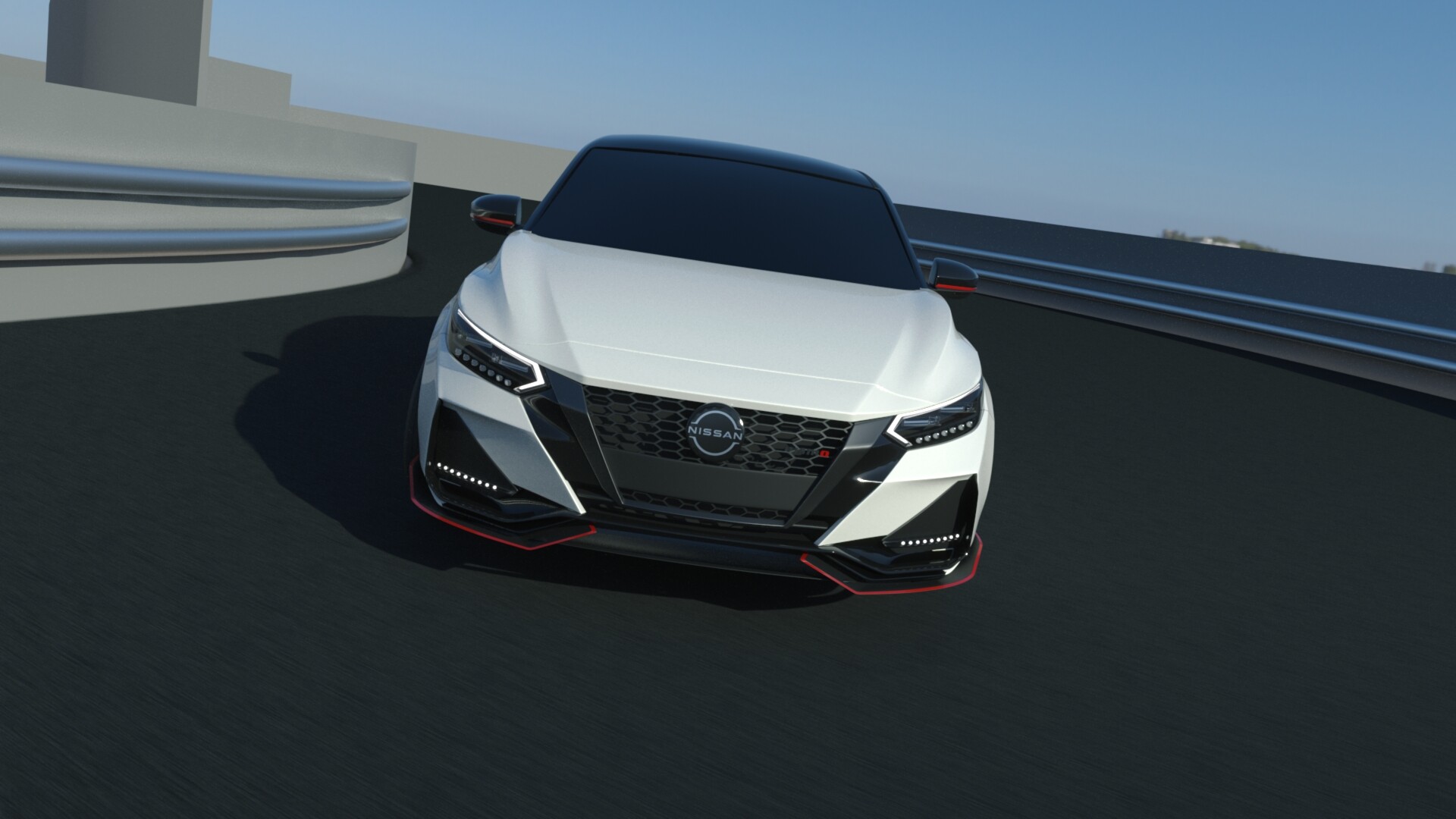 Beam Sapon Nissan Sentra Nismo Version