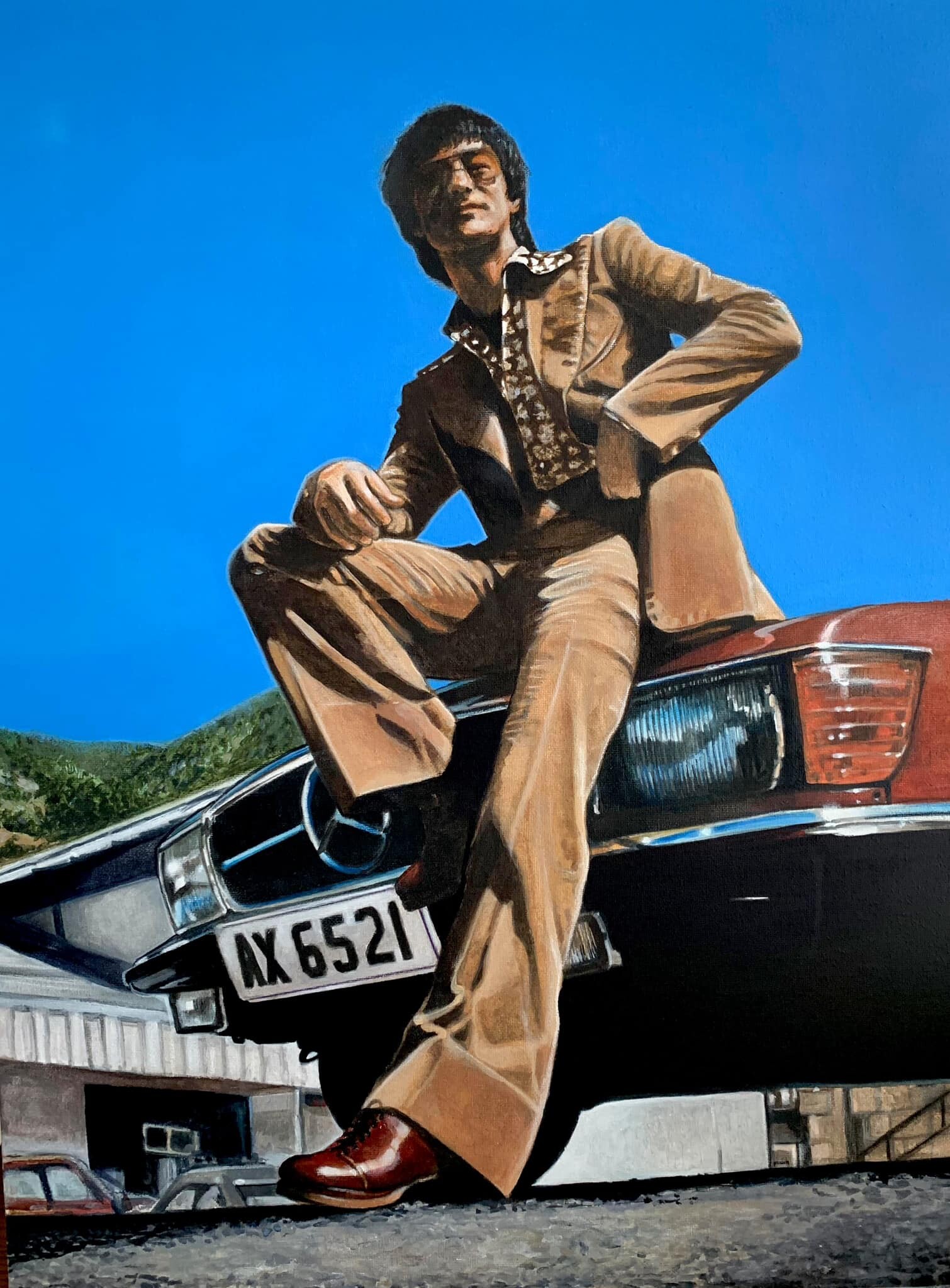 ArtStation Bruce Lee 1972 Golden Harvest