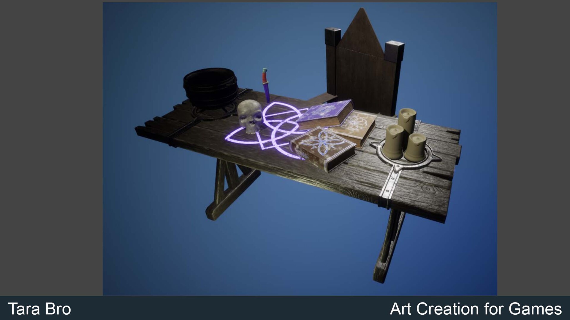 ArtStation - Mystic Table Scene