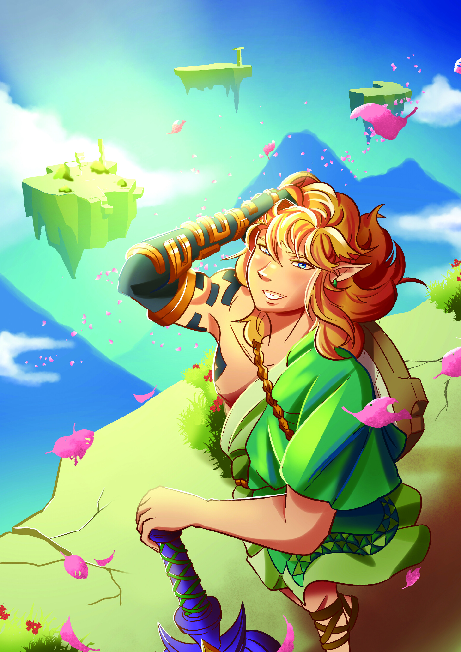 ArtStation - Link - The Legend of Zelda ToTK