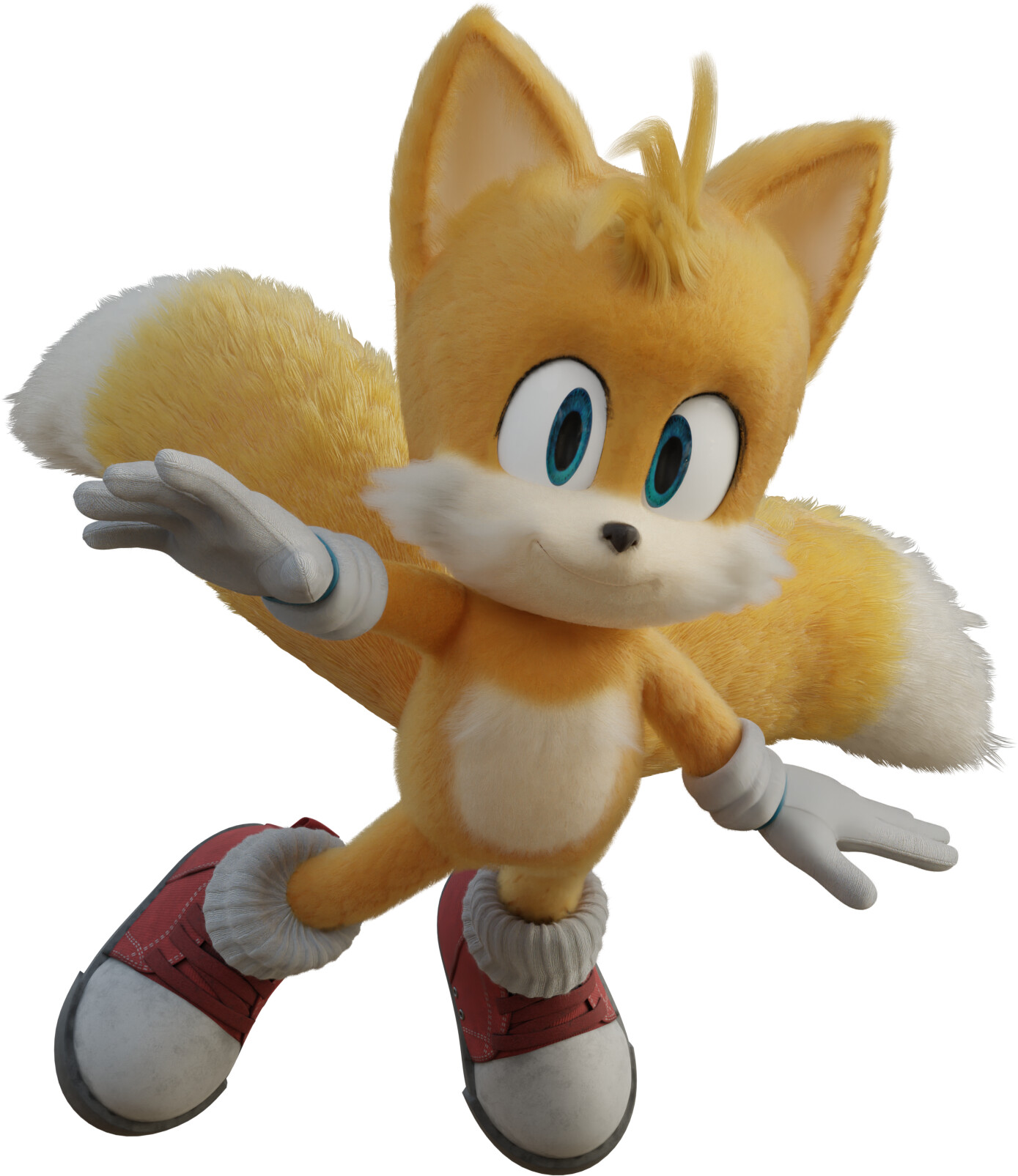 ArtStation - Tails- Sonic the Hedgehog 2 Fanart