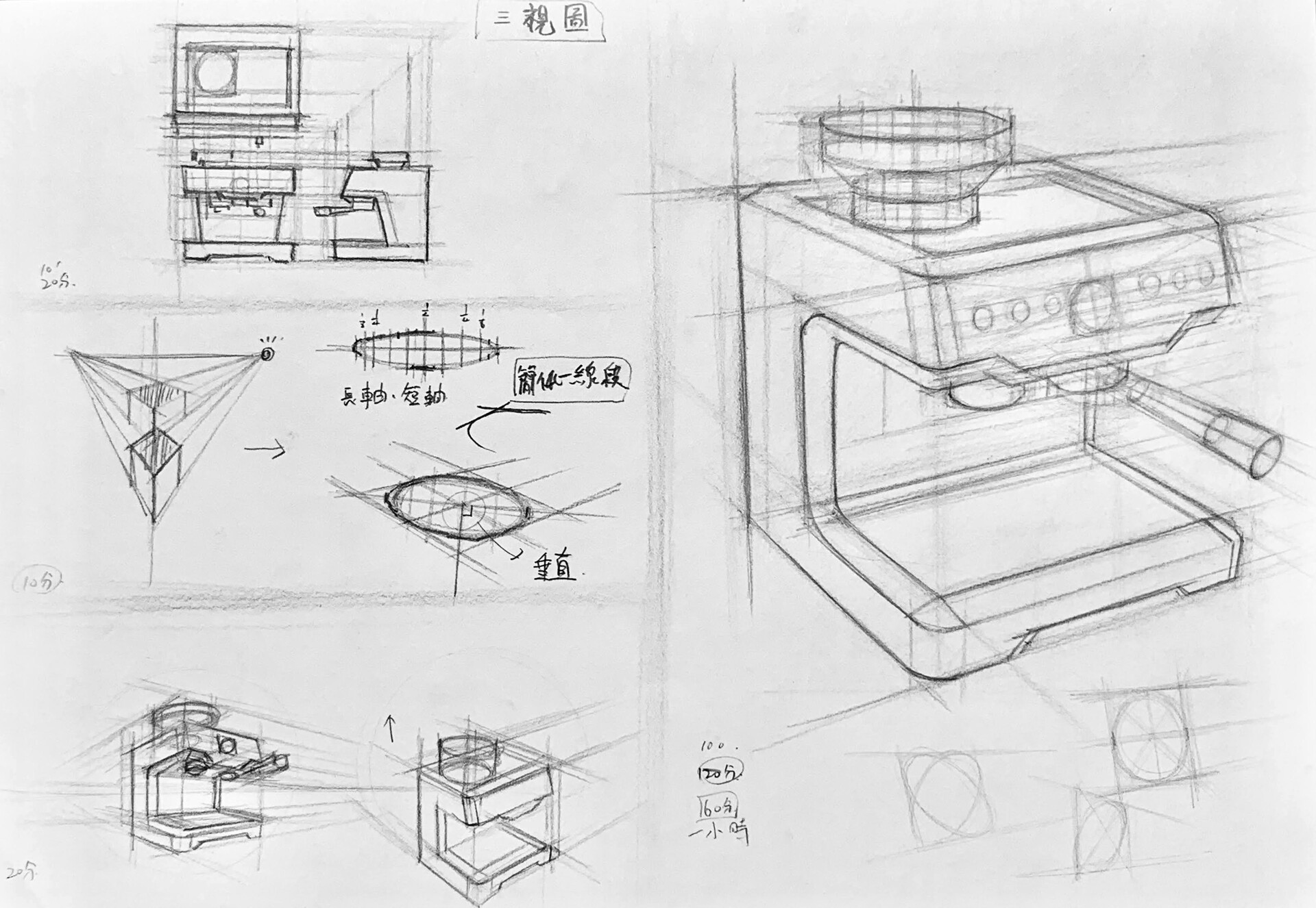Pin by Withoutacareintheworld2 on ID  Industrial design sketch, Coffee  machine design, Industrial design