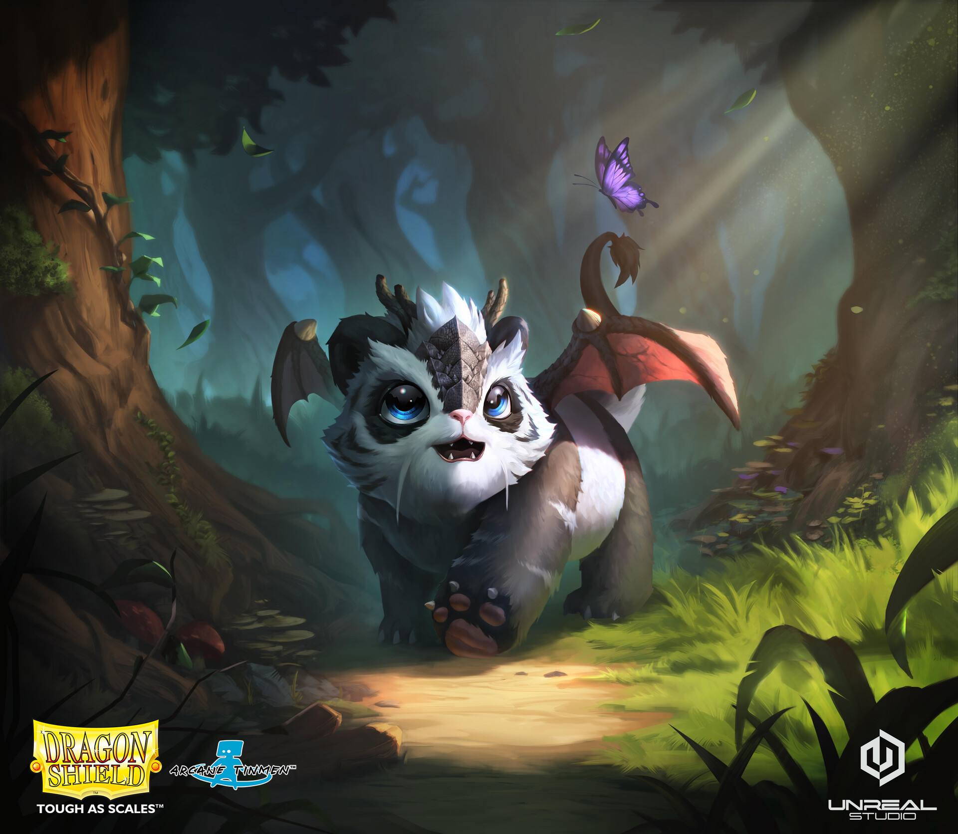 ArtStation - Dragonshield TCG - Panda Dragon ArtStation - Dragonshield TCG - Panda Dragon