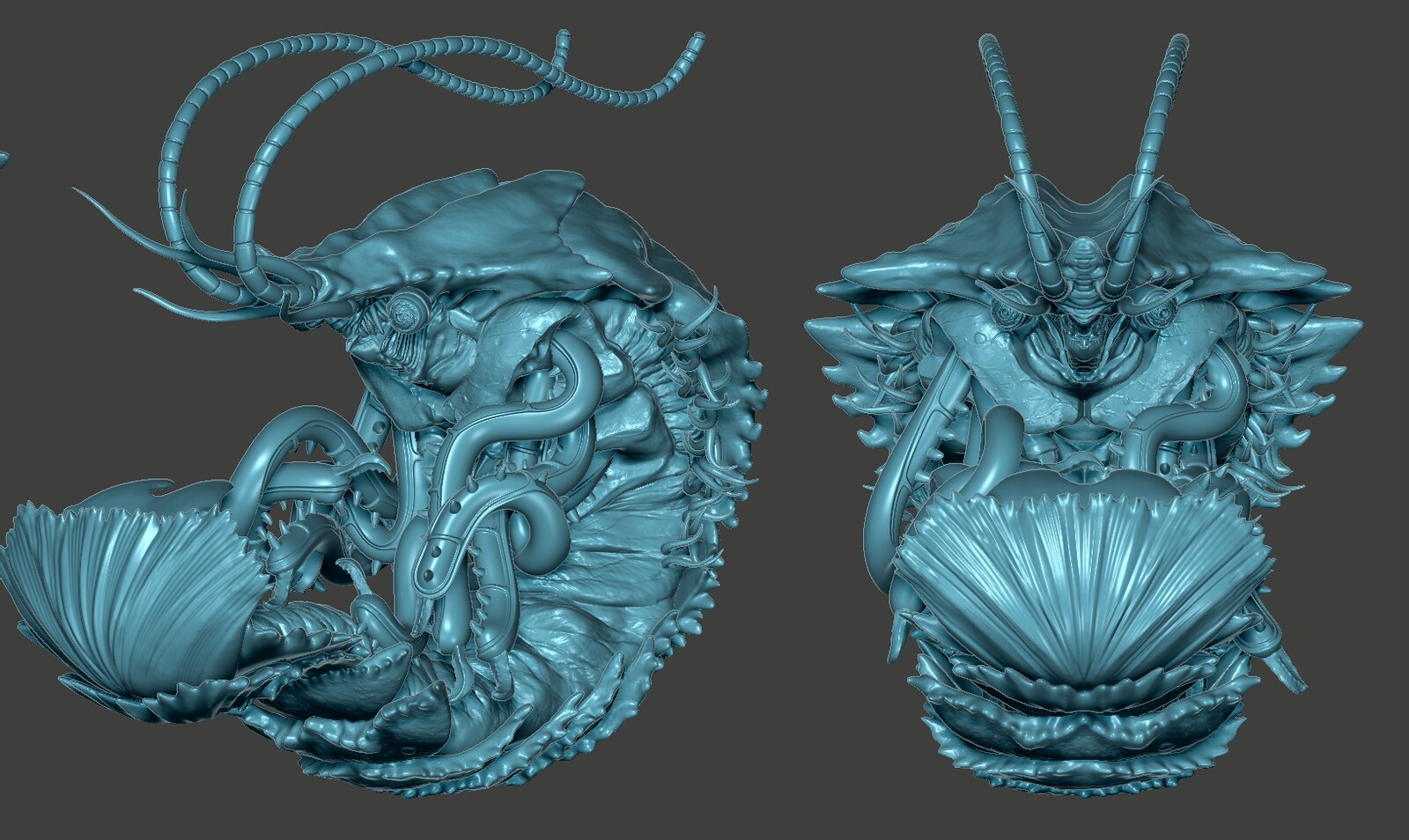 Alternate tentacled version