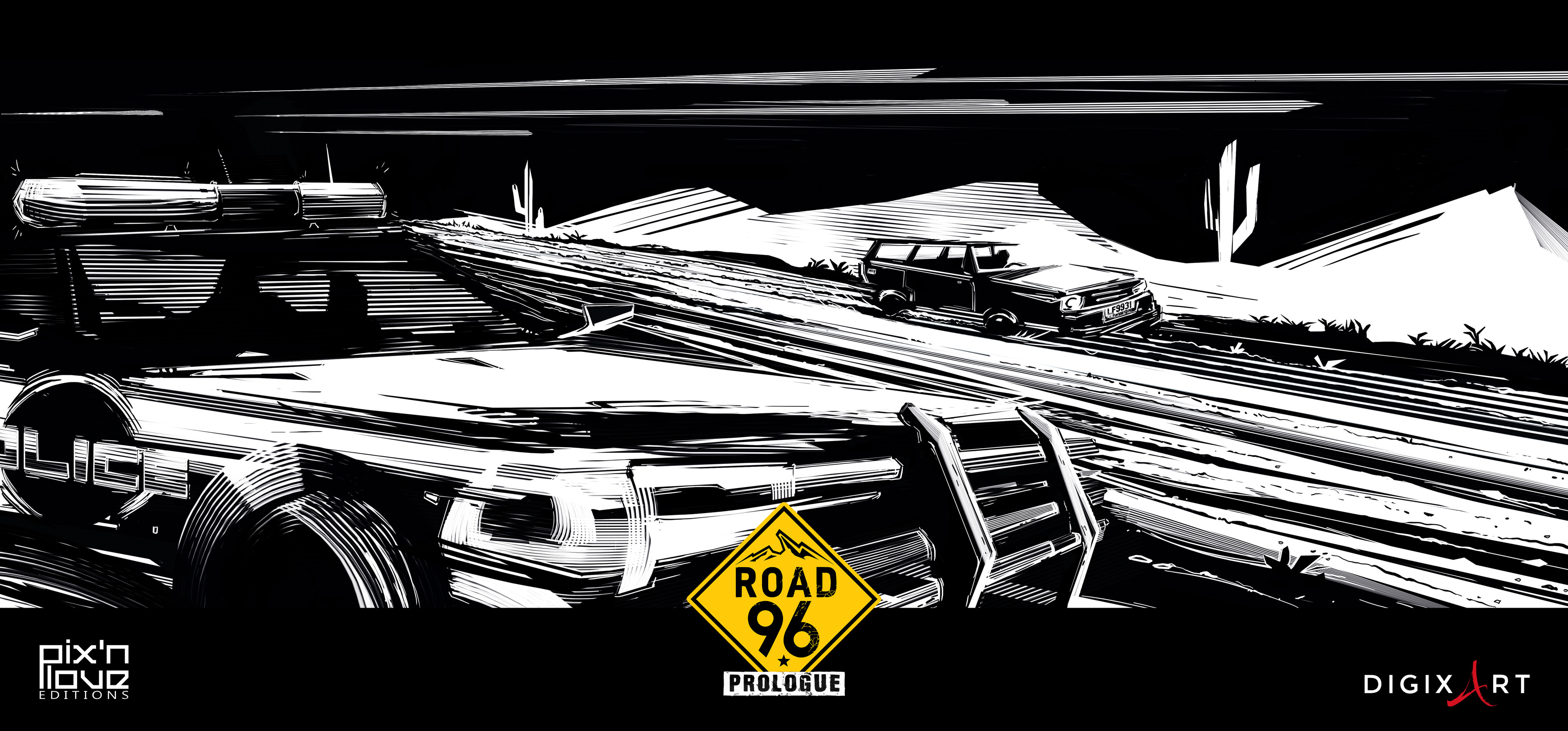 Gaelle Marco Design - ROAD 96 Prologue Book Pix'n Love Editions