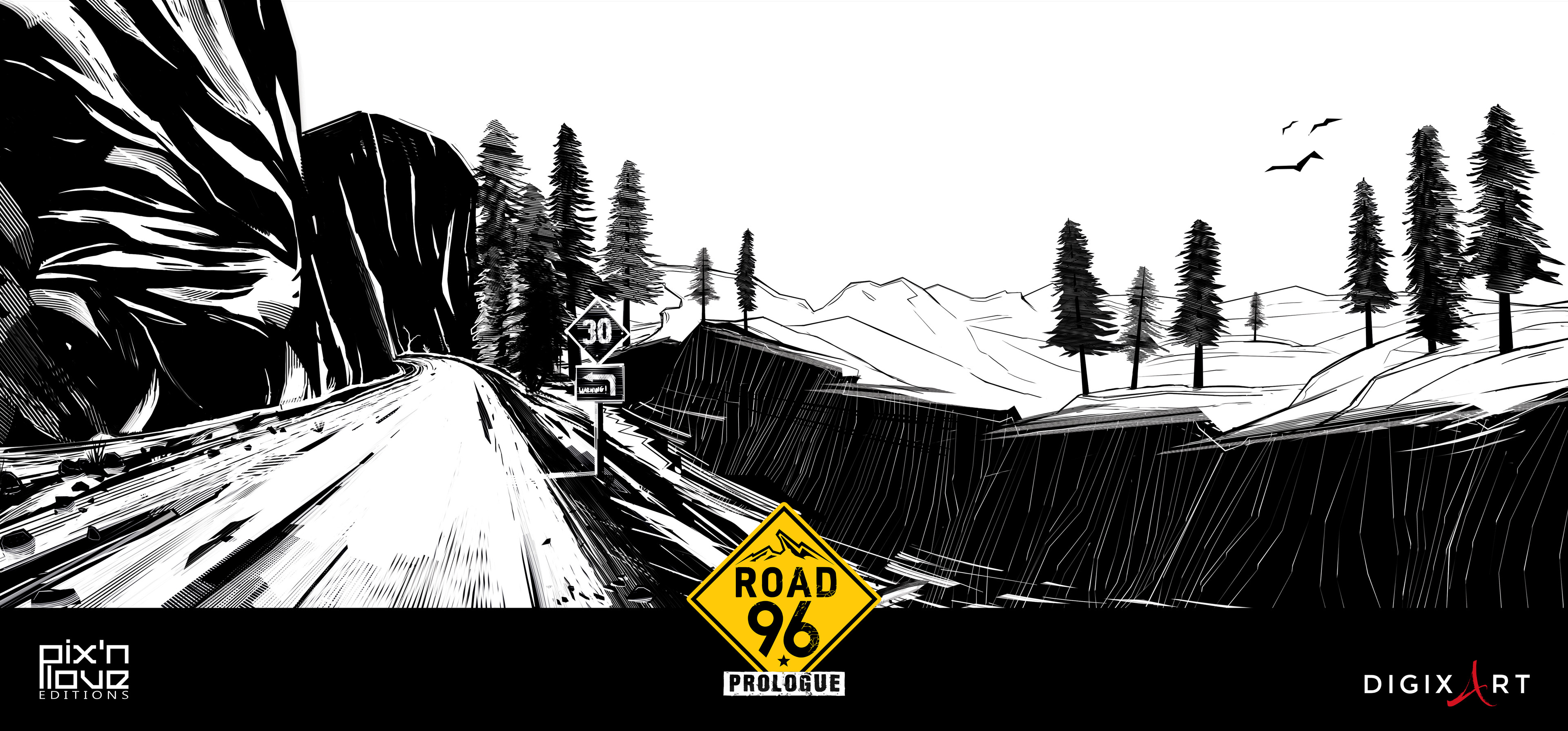 Gaelle Marco Design - ROAD 96 Prologue Book Pix'n Love Editions