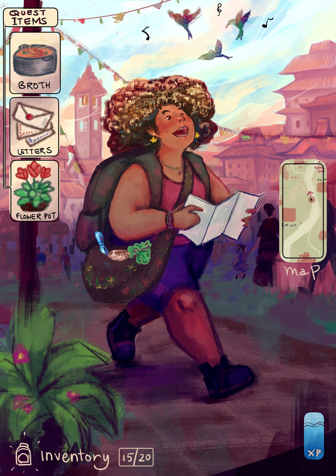 Main Quest full page art