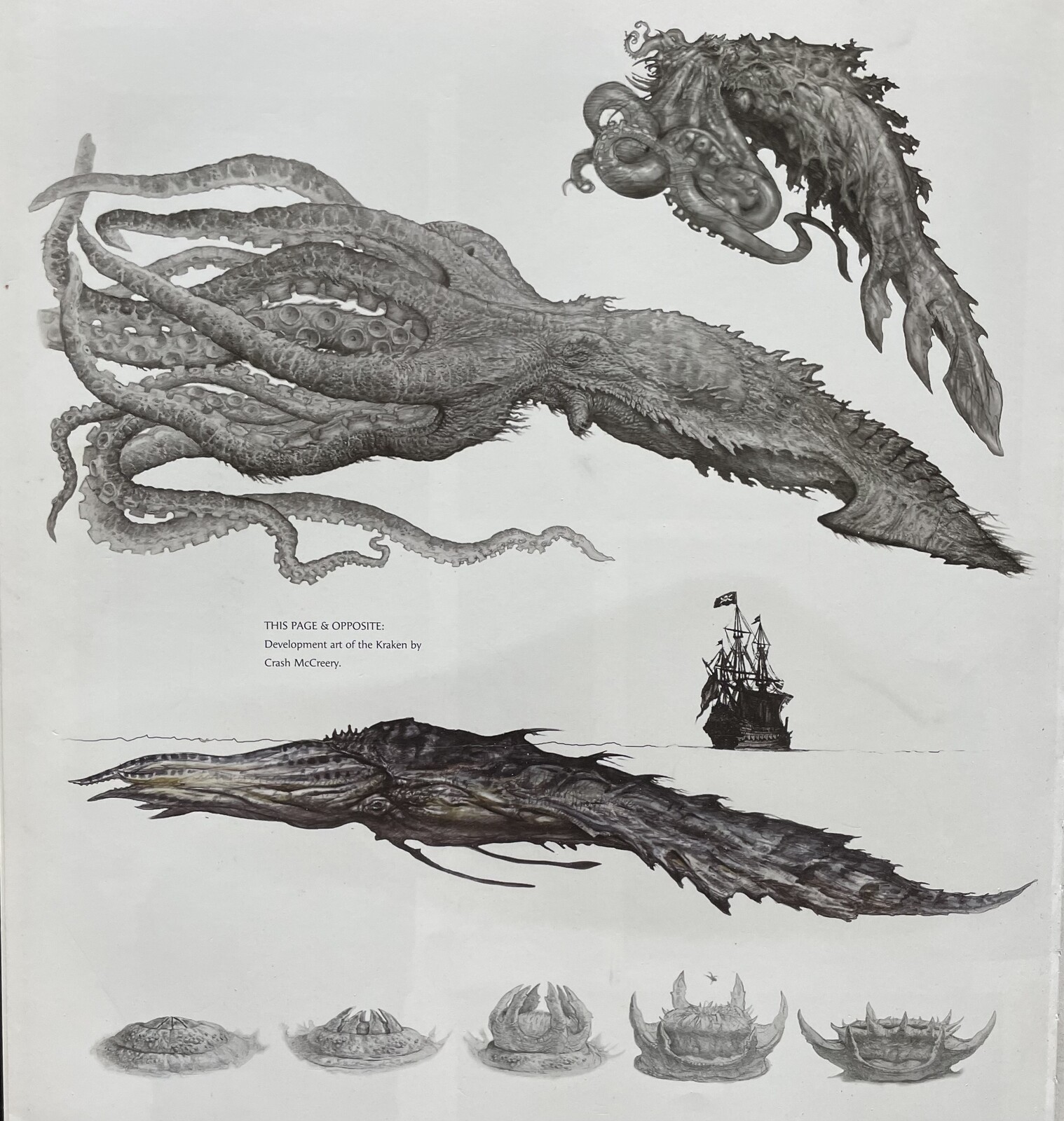 Nathaniel Shomaker The Kraken (Pirates of The Caribbean)