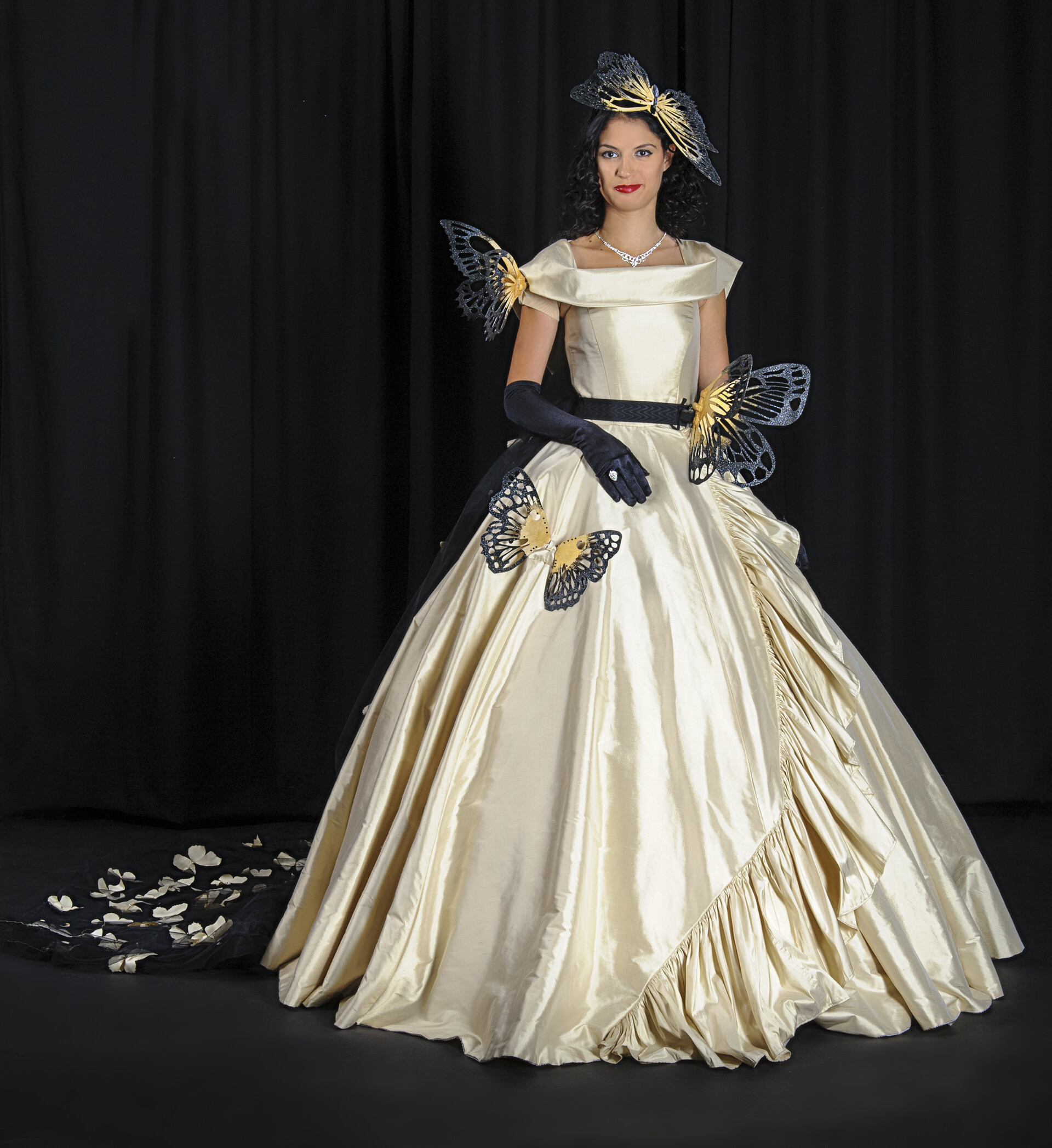 Dior butterfly deals dress