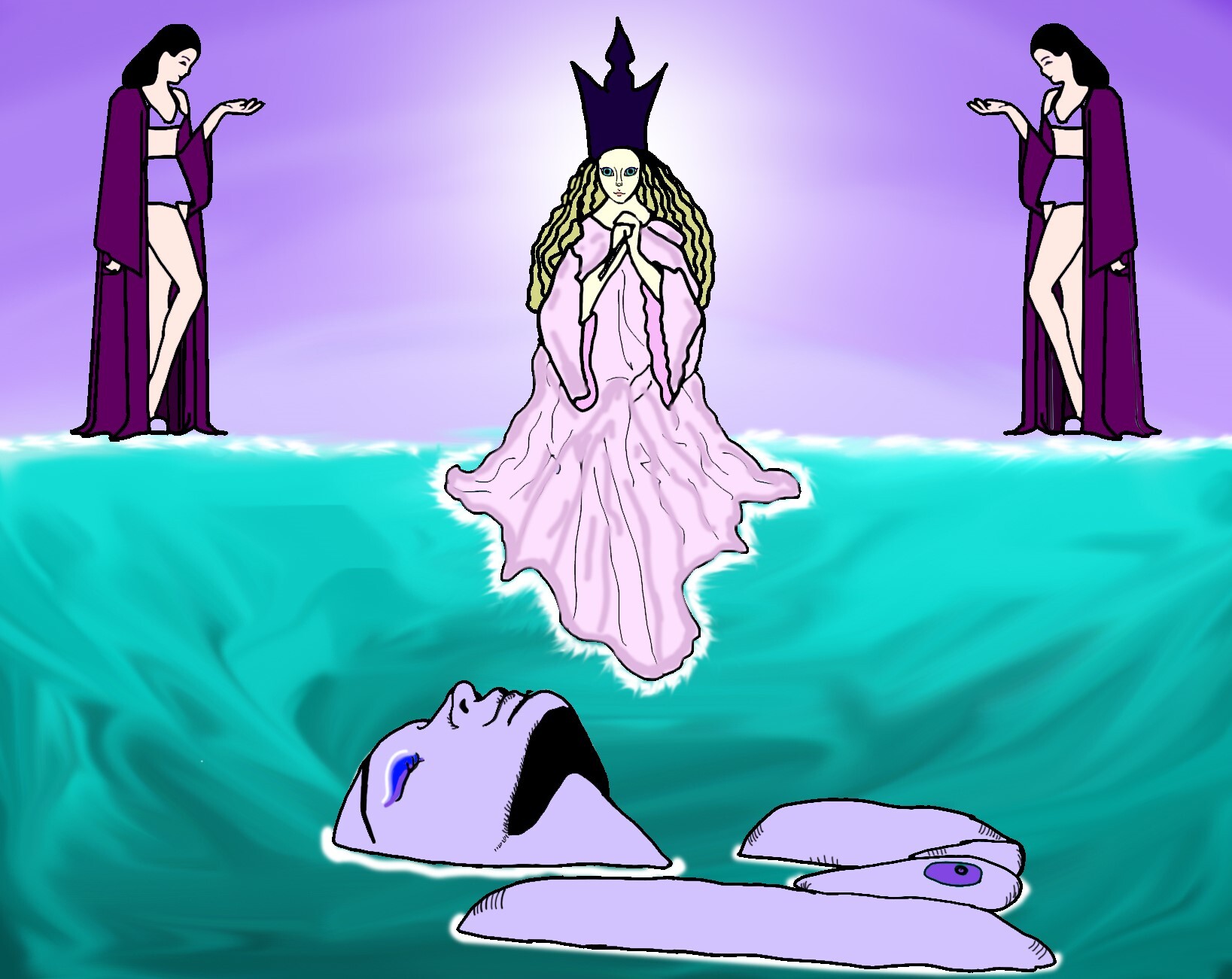 ArtStation slave of thoughts, a prison of my head