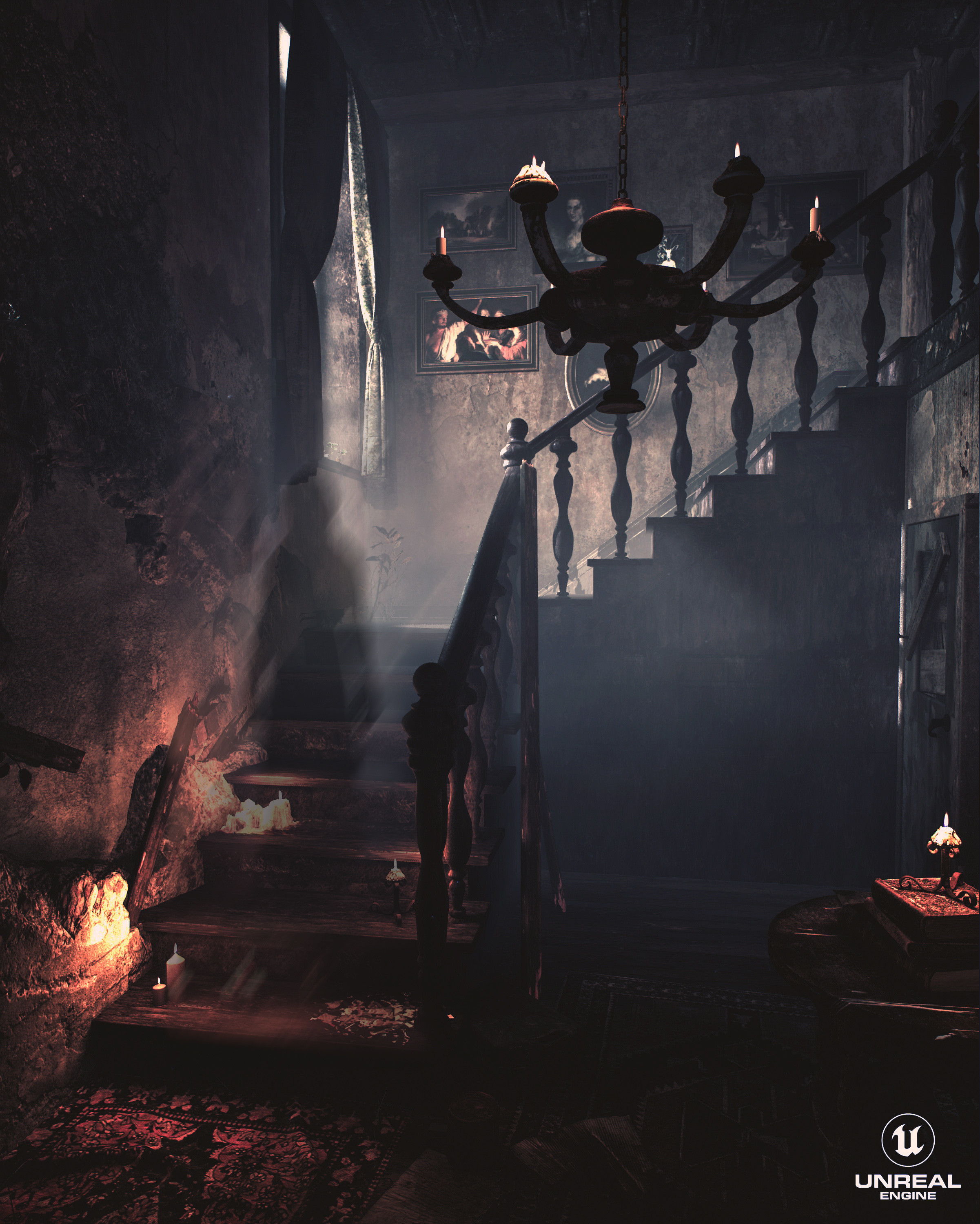 ArtStation - Unreal Engine 4.25 Raytrace Old abandoned