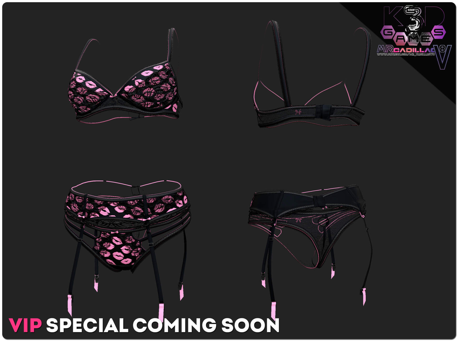 ArtStation Lingerie Set