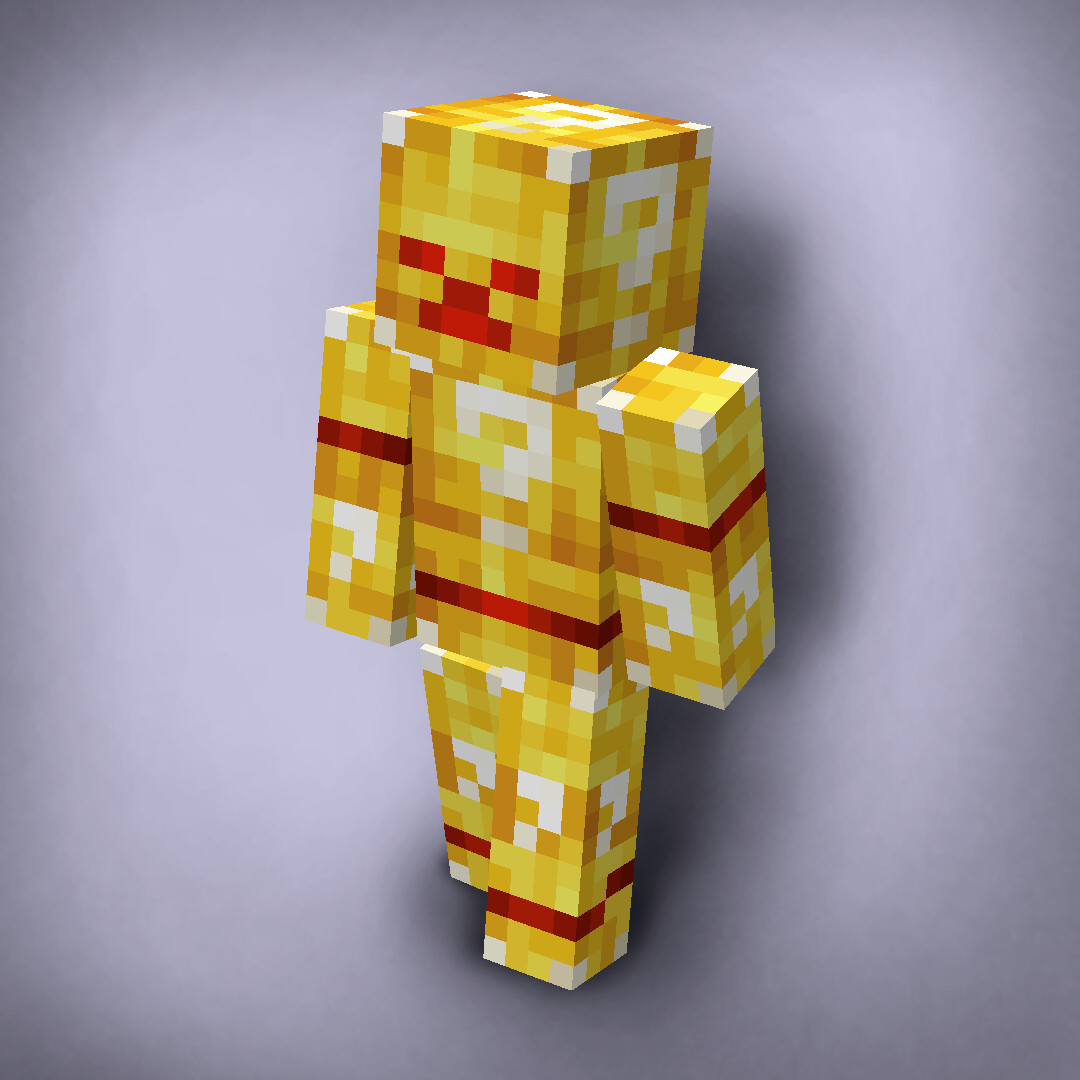 Lucky Block Minecraft Skin
