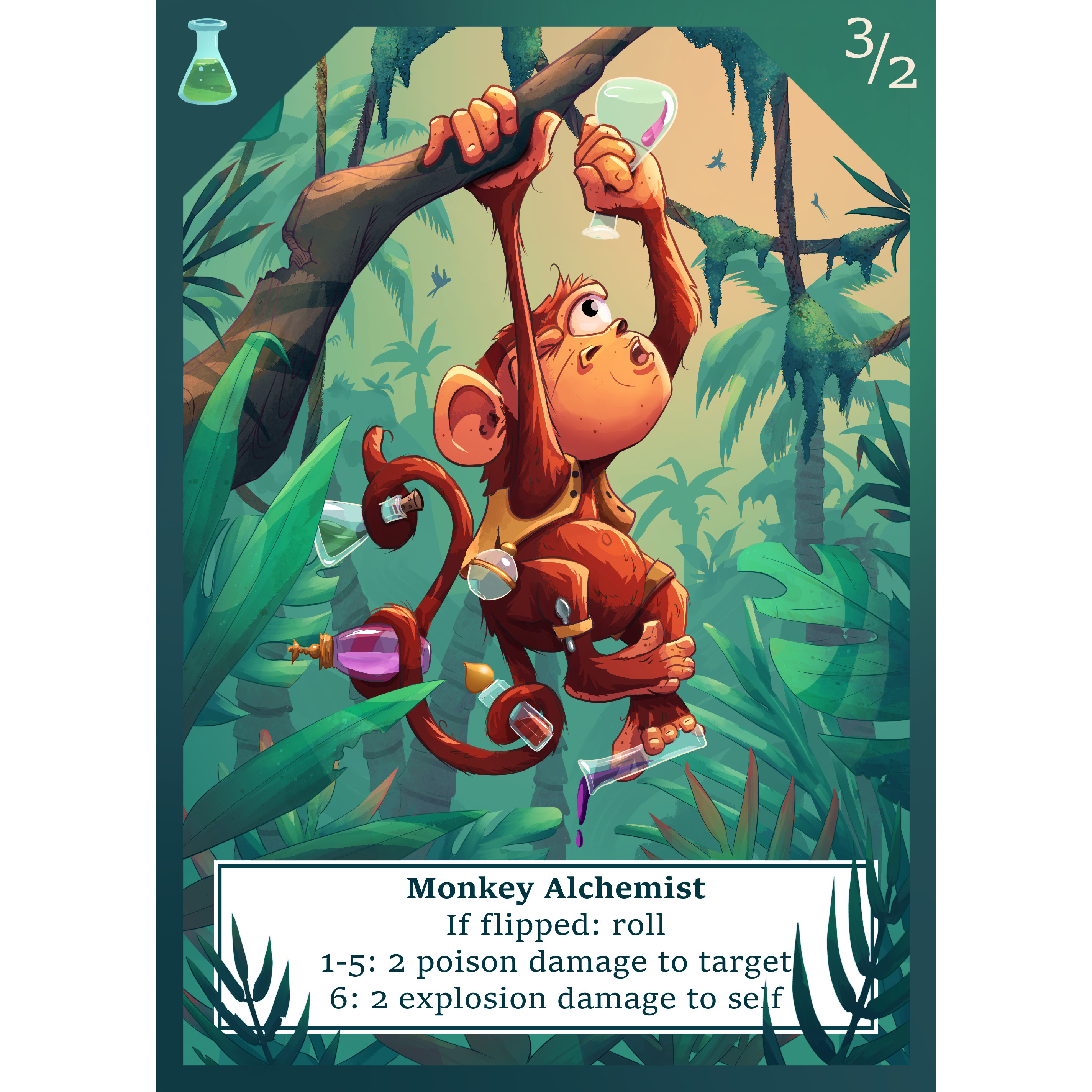 ArtStation - Little Alchemist Card Art
