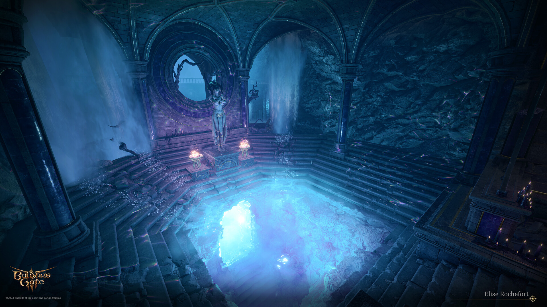 Elise rochefort baldur s gate 3 nightsong temple