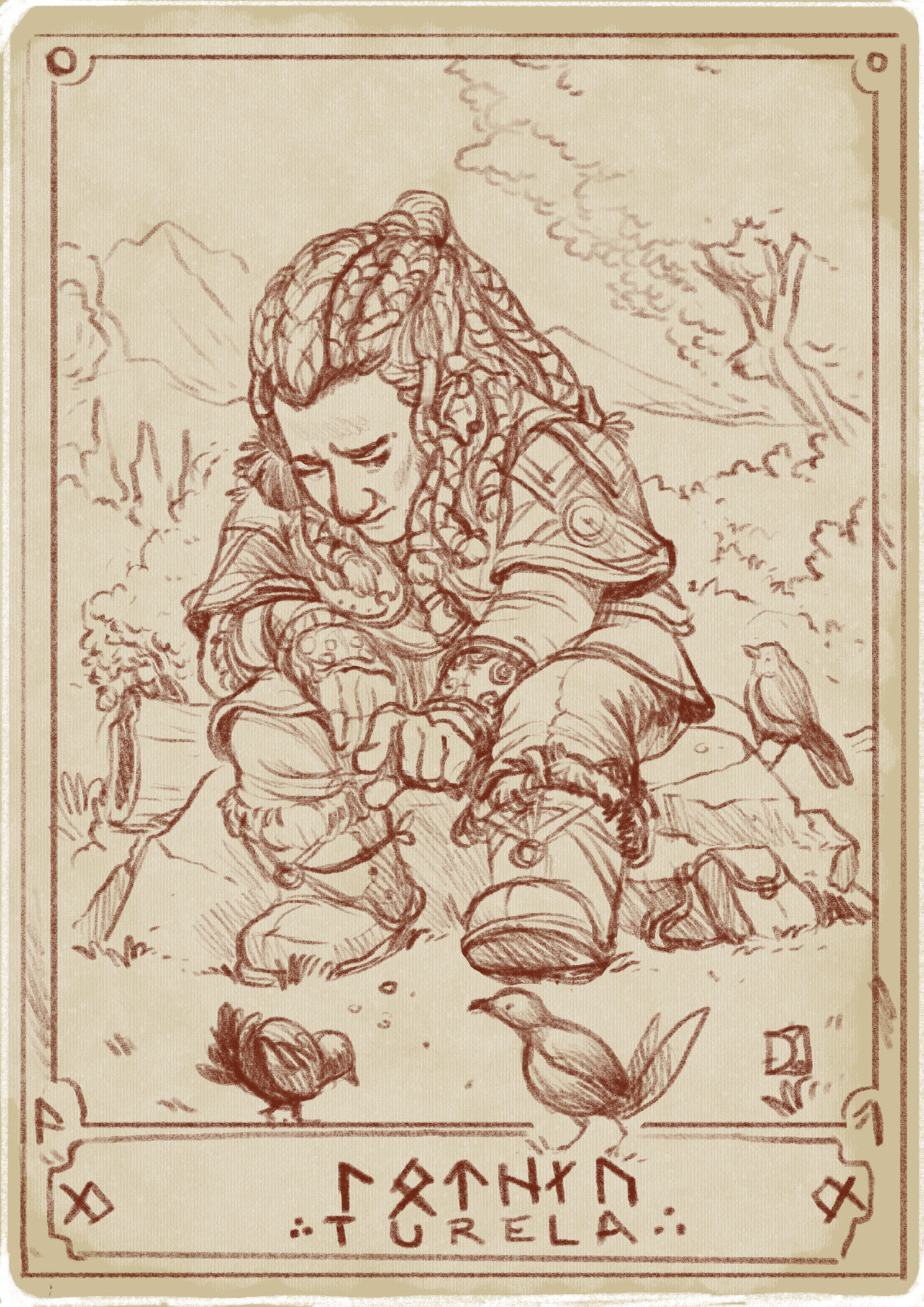ArtStation - dwarf rpg