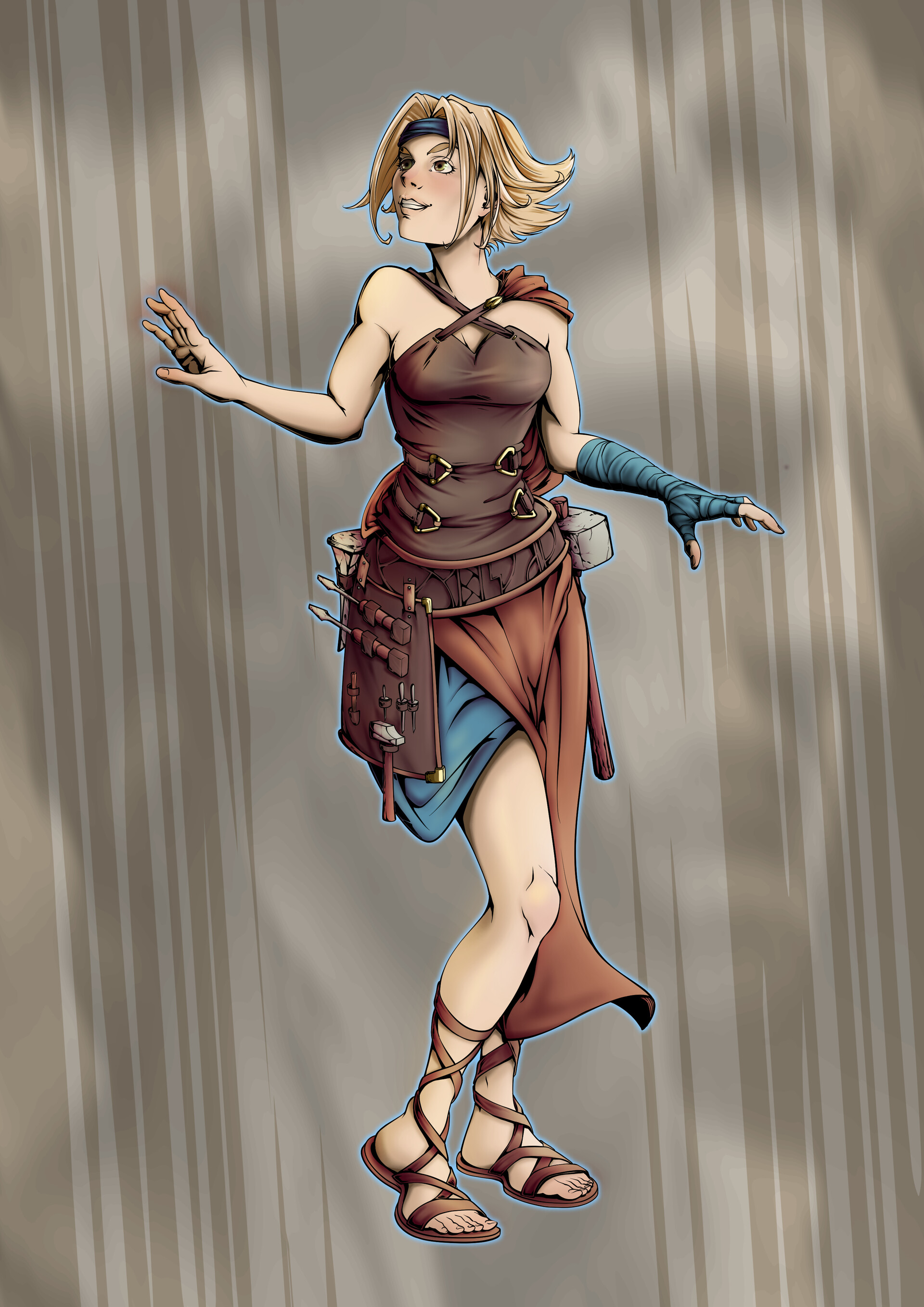 特撮 BORGOR ART FABULA Fabula Ultima TTJRPG - Need Games | Fabula Ultima TTJRPG