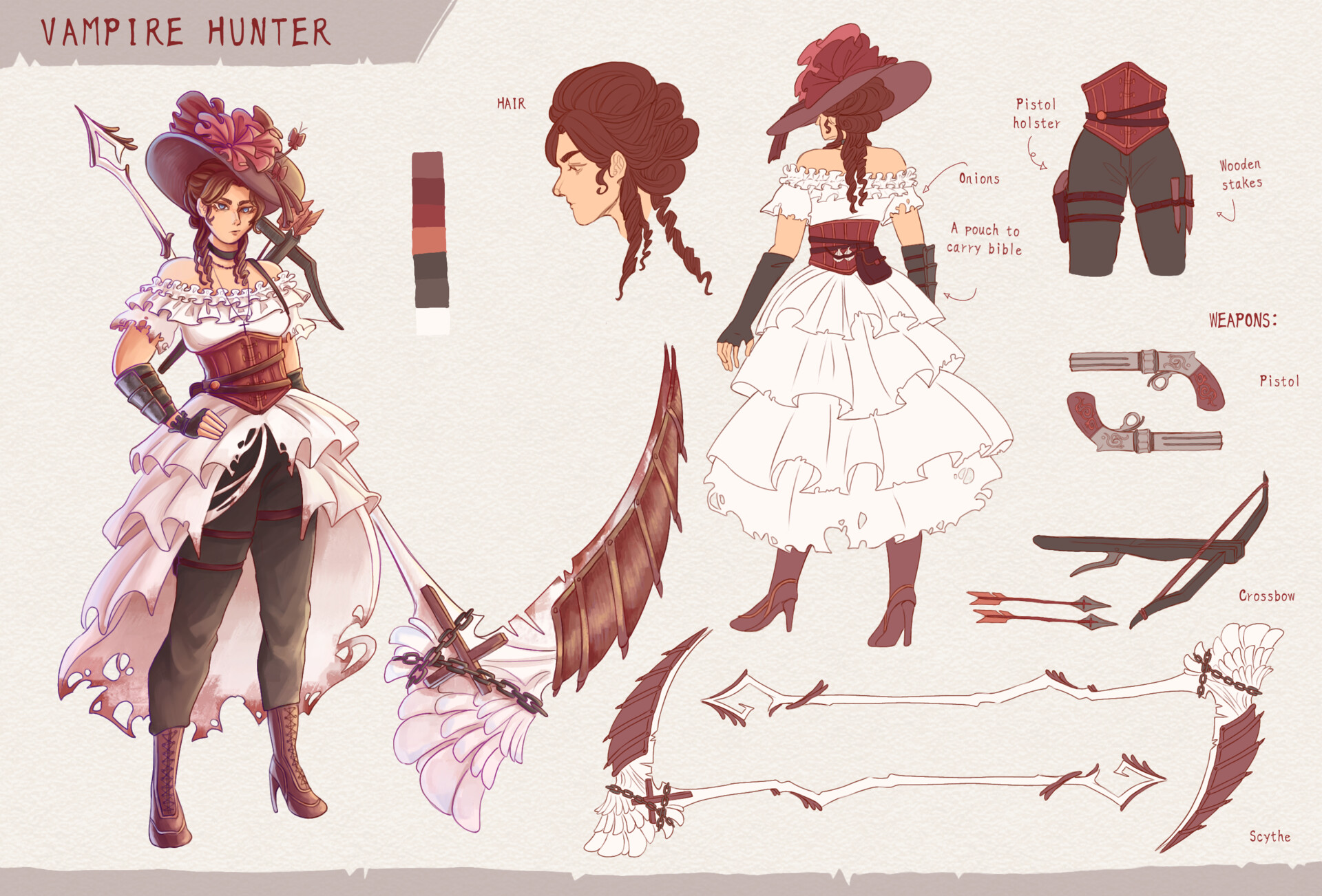 ArtStation - Vampire Hunter Concept Art