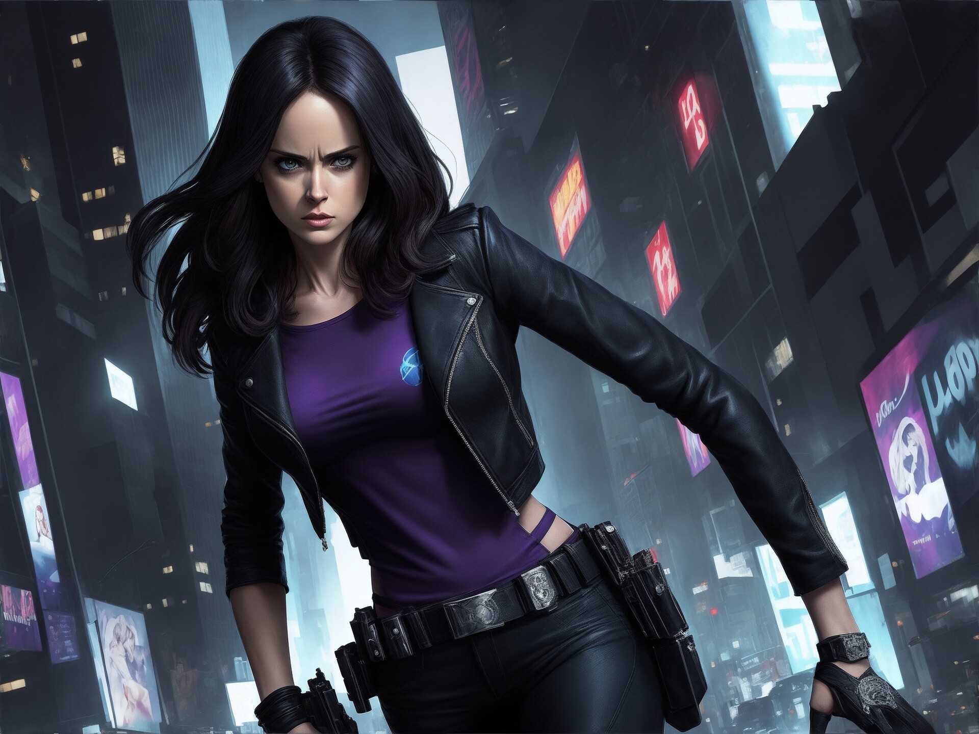 ArtStation - Jessica jones from Marvel