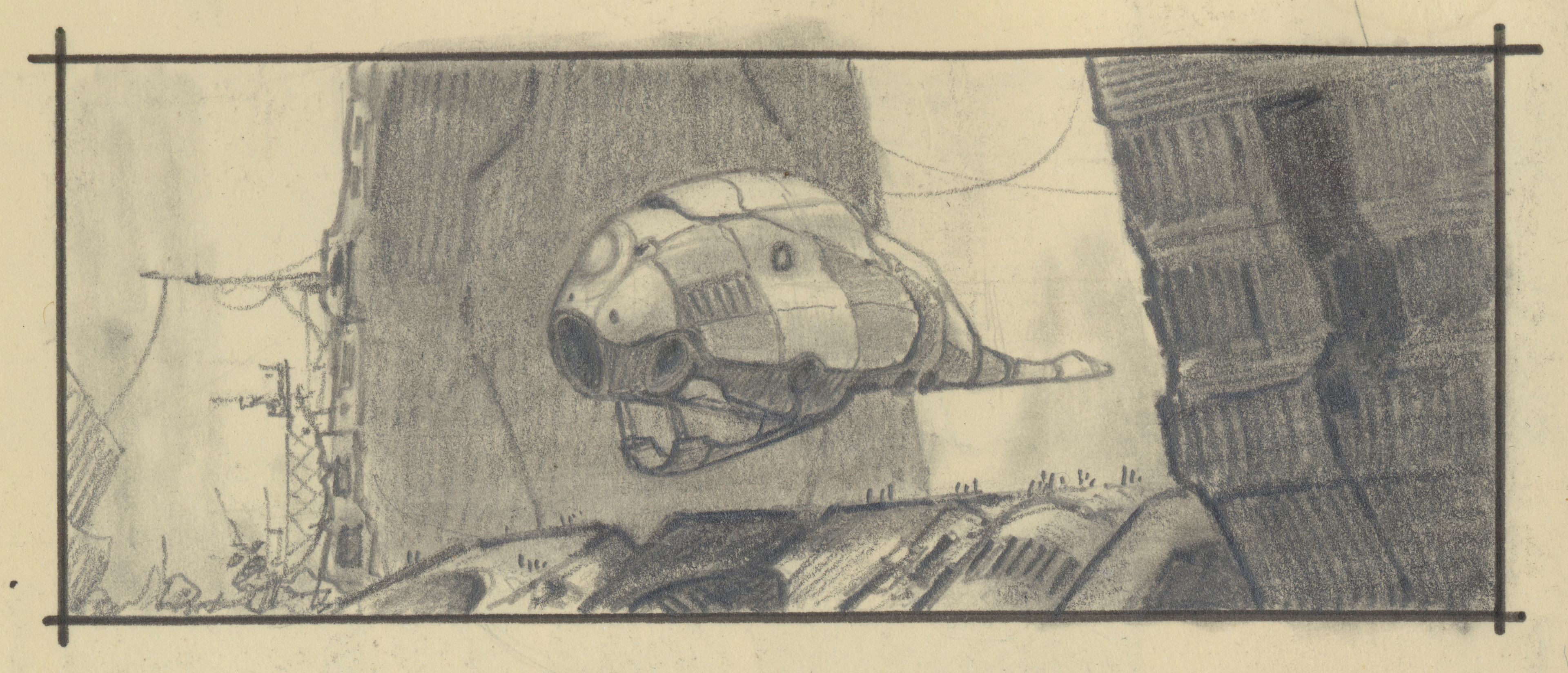 Original pencil sketch