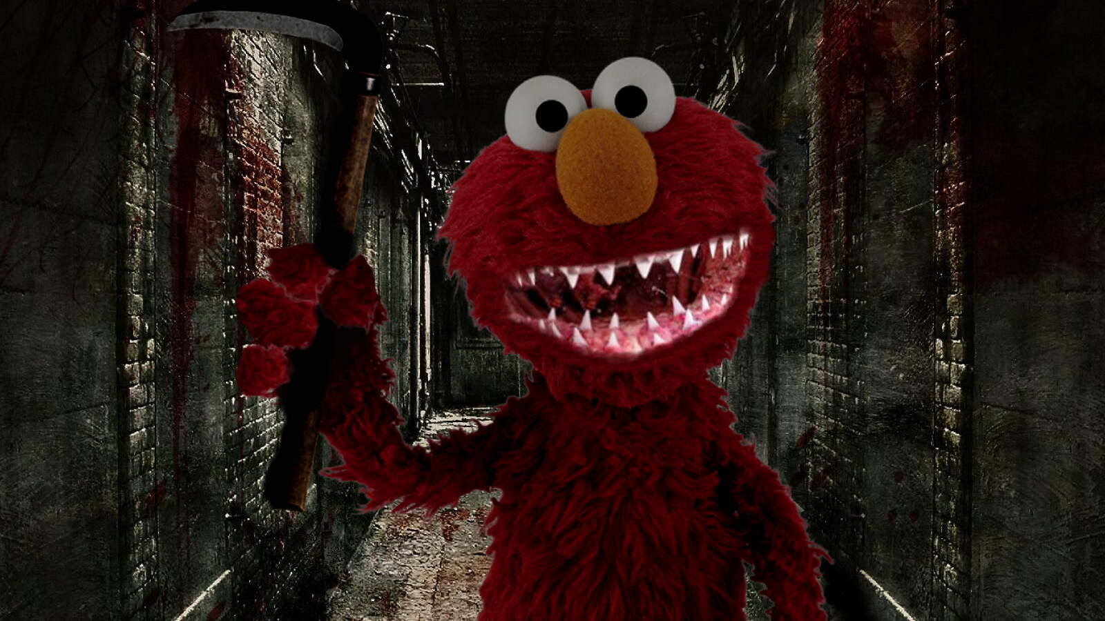 ArtStation - Elmo the killer