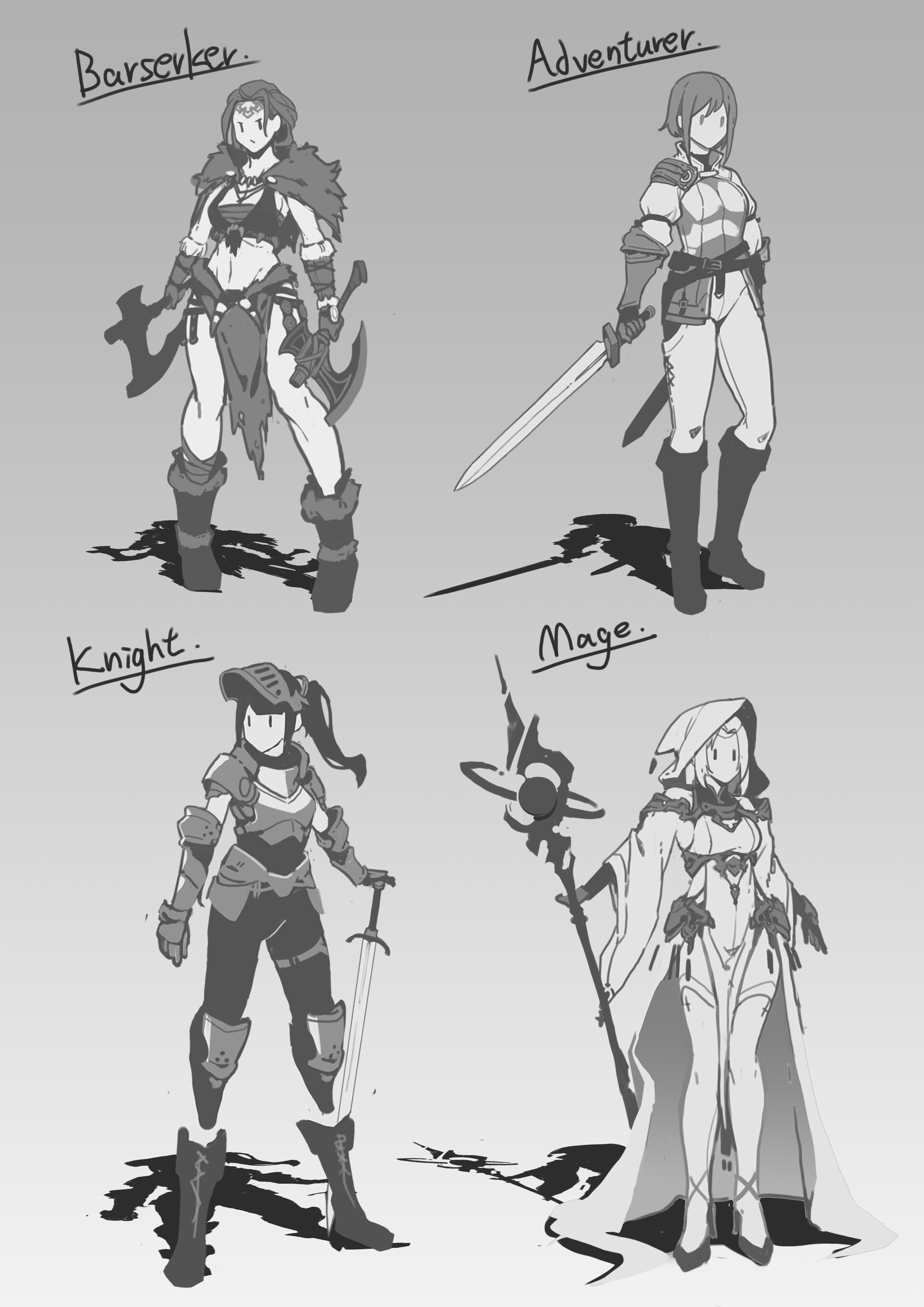 Some knight sketches by https://www.deviantart.com/timofeystepanov on  @DeviantArt | Armor drawing, Fantasy character design, Knight drawing