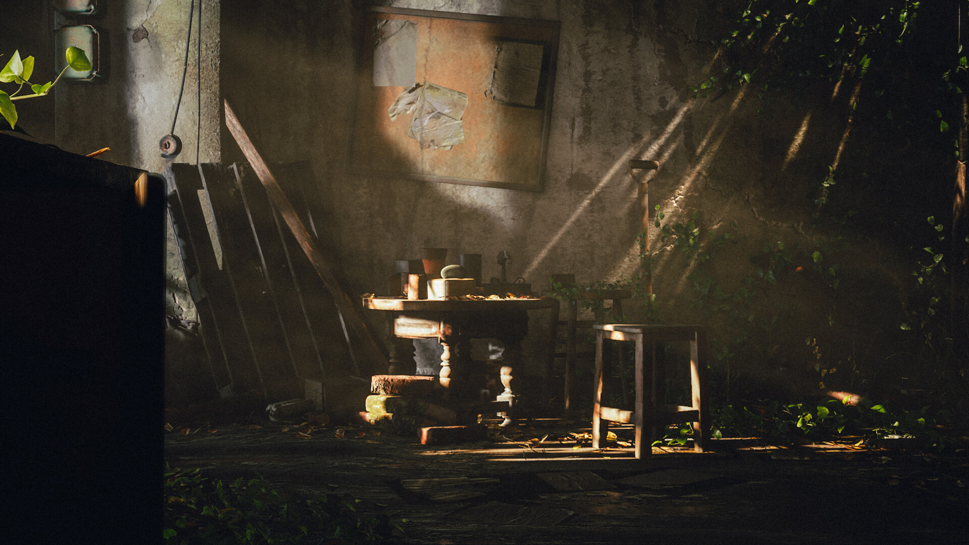 Artstation - Lighting 'abandoned Apartment' Megascan From Quixel