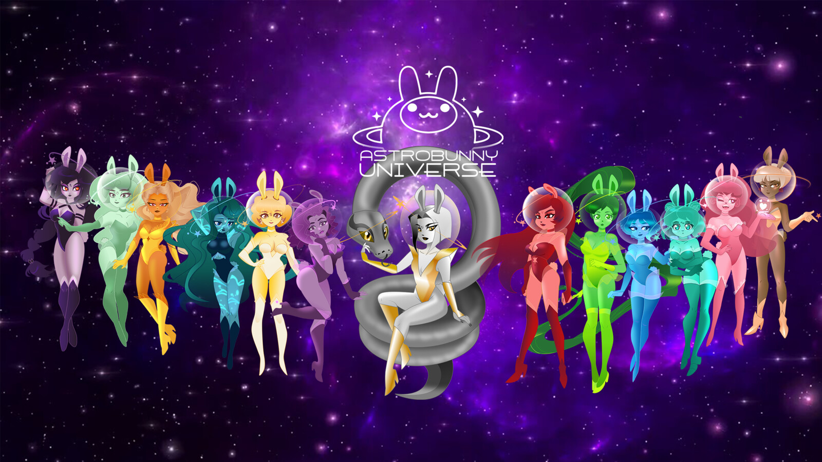 Astrobunny Universe Character design