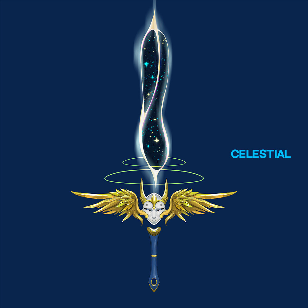 Celestial sword