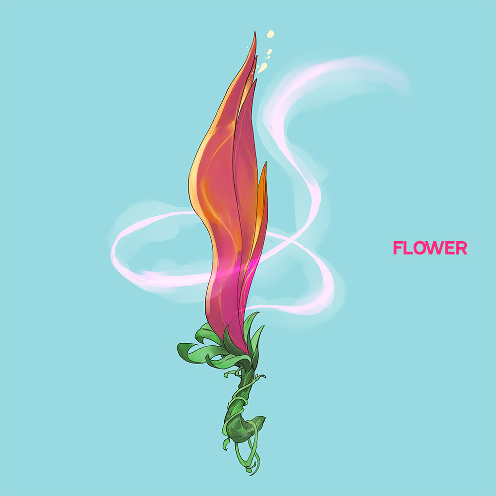 Flower sword