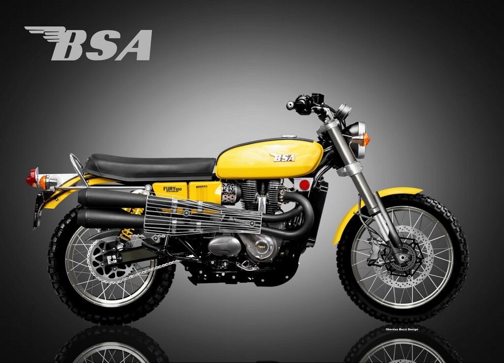 Bsa scrambler hotsell 650