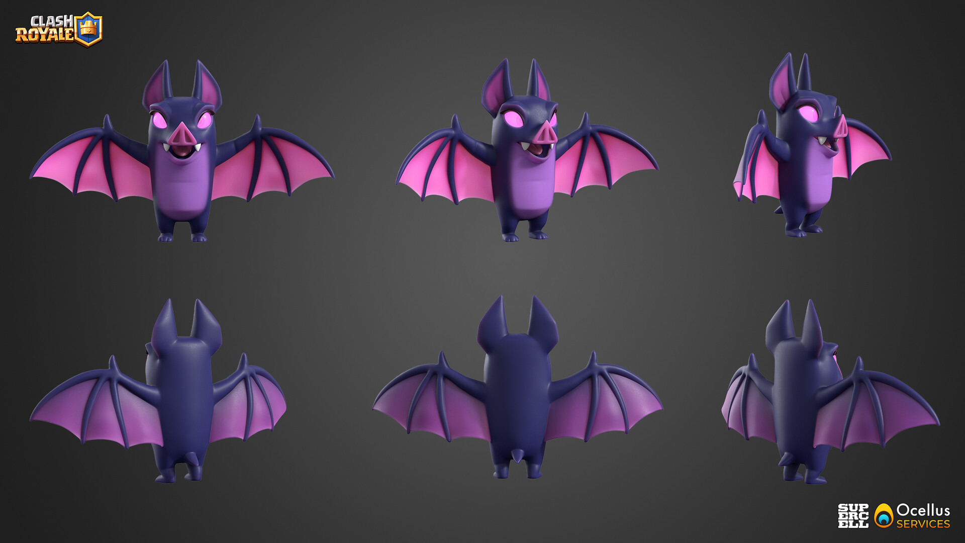 Ocellus SERVICES Clash Royale Bats Evolution