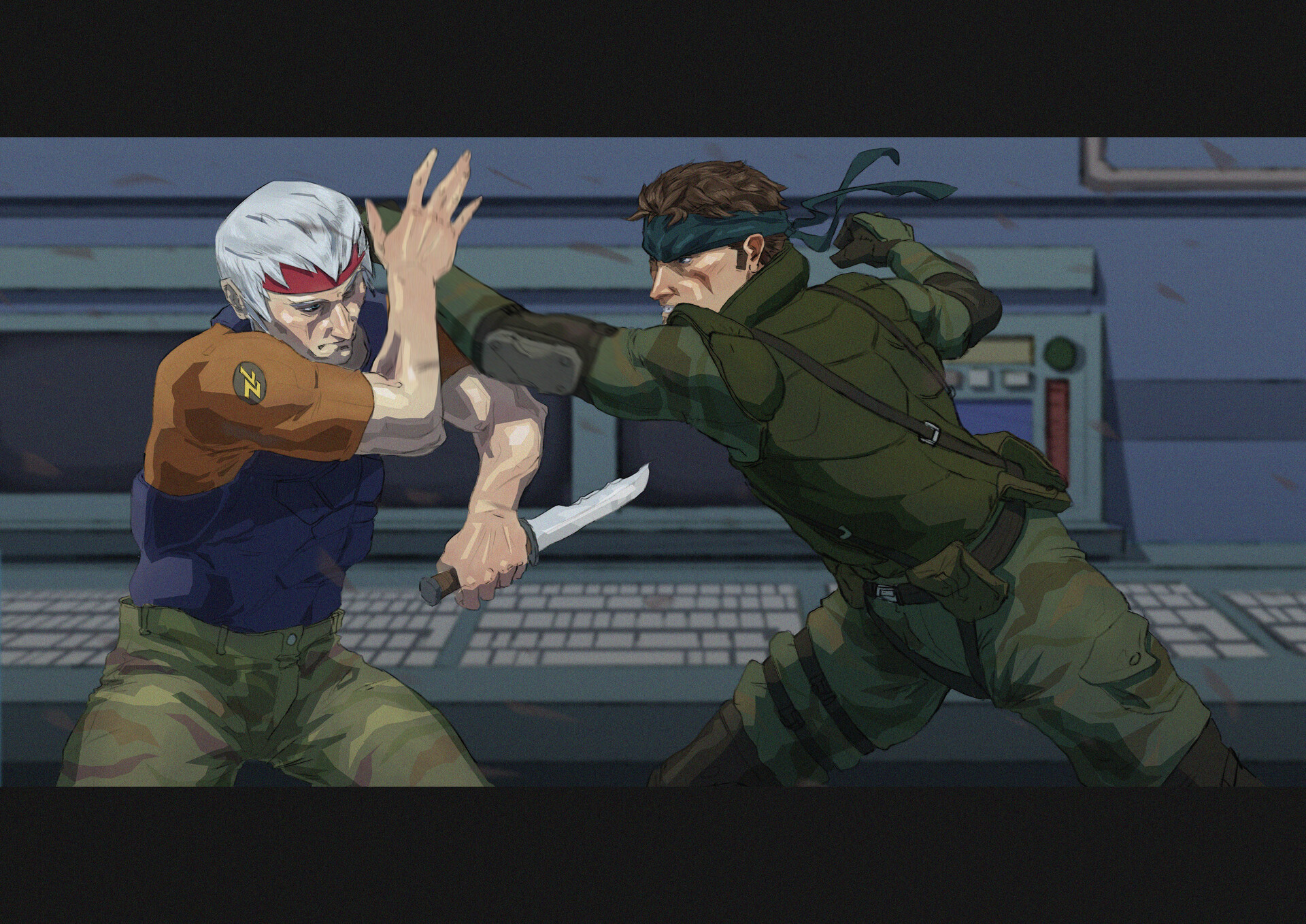 GRAY FOX FRANK JAEGAR [Metal Gear 2: Solid Snake]