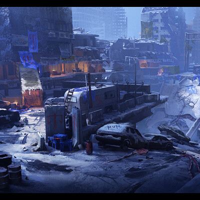 Frozen over: Teraet al-zomor Bridge