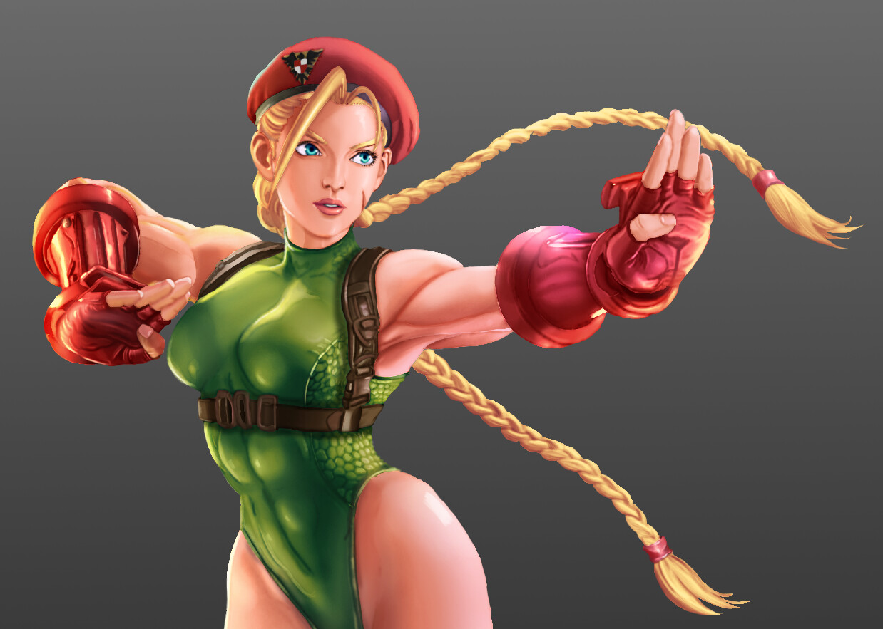 ArtStation - Cammy Bust (Street Fighter)