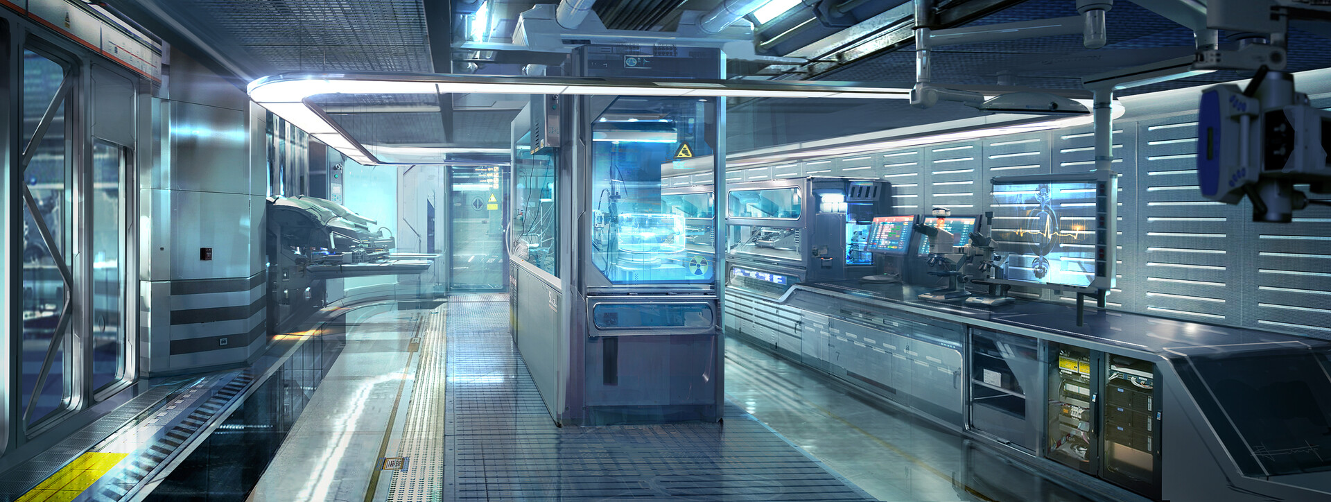 ArtStation - Avengers Tower - Interior