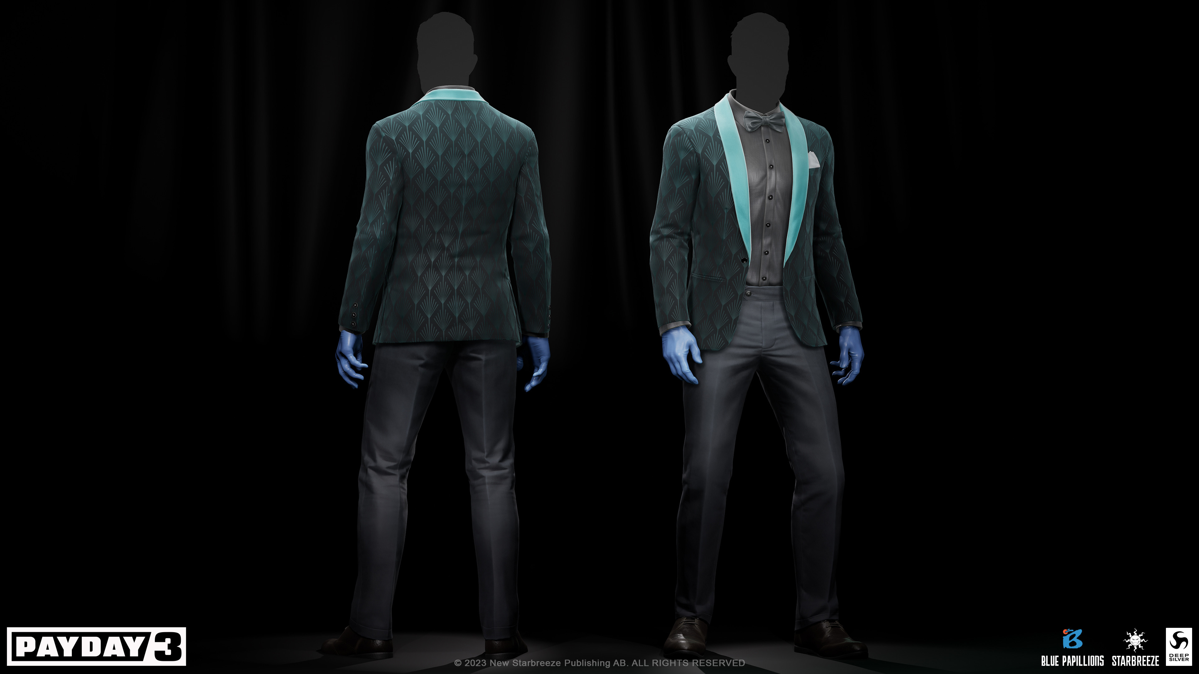 Blue Papillions - Suits 01 I PAYDAY 3