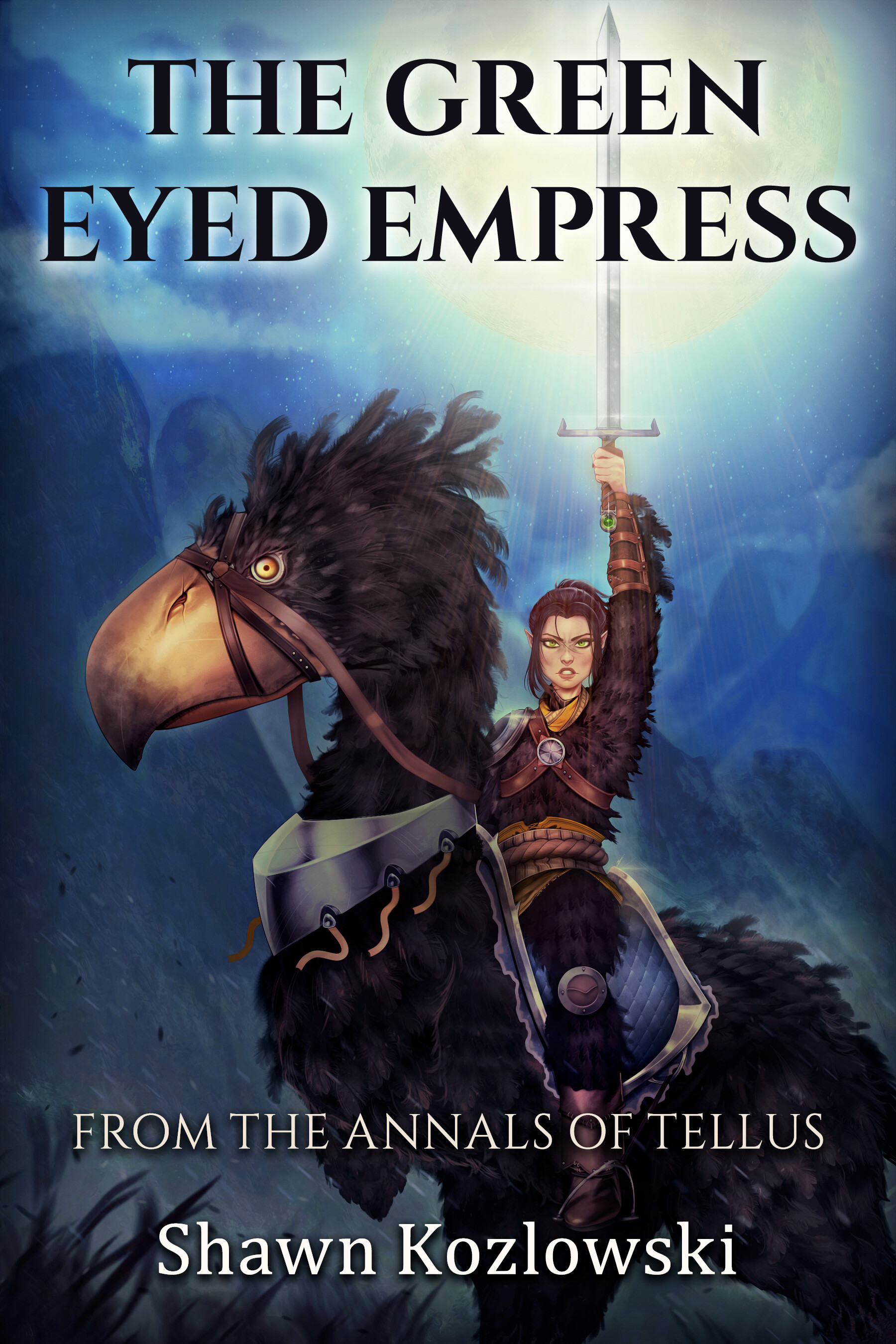 ArtStation - The Green Eyed Empress Cover From the Annals of Tellus ...