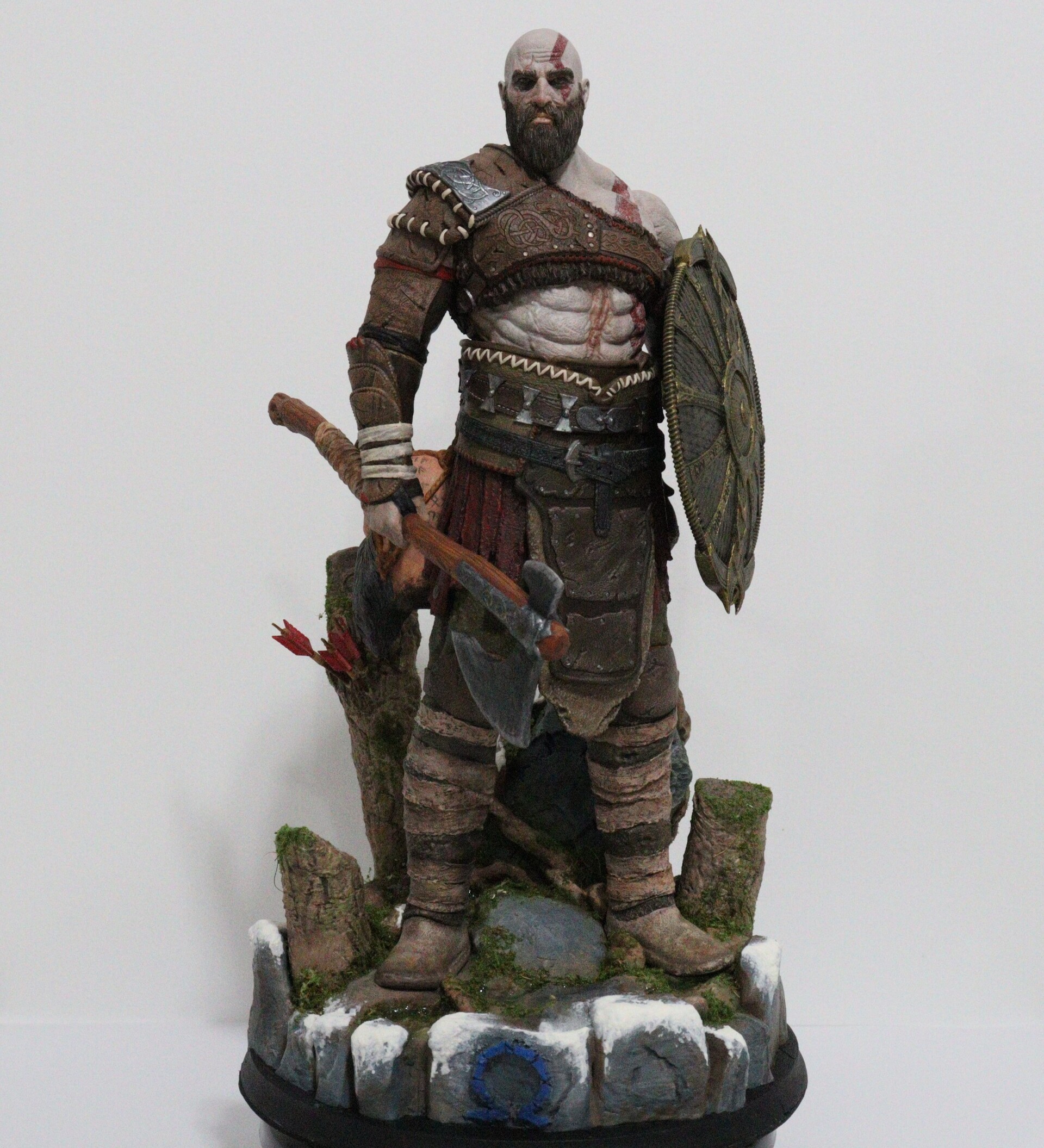 ArtStation - Kratos - God Of War Ragnarok - 3d print paint
