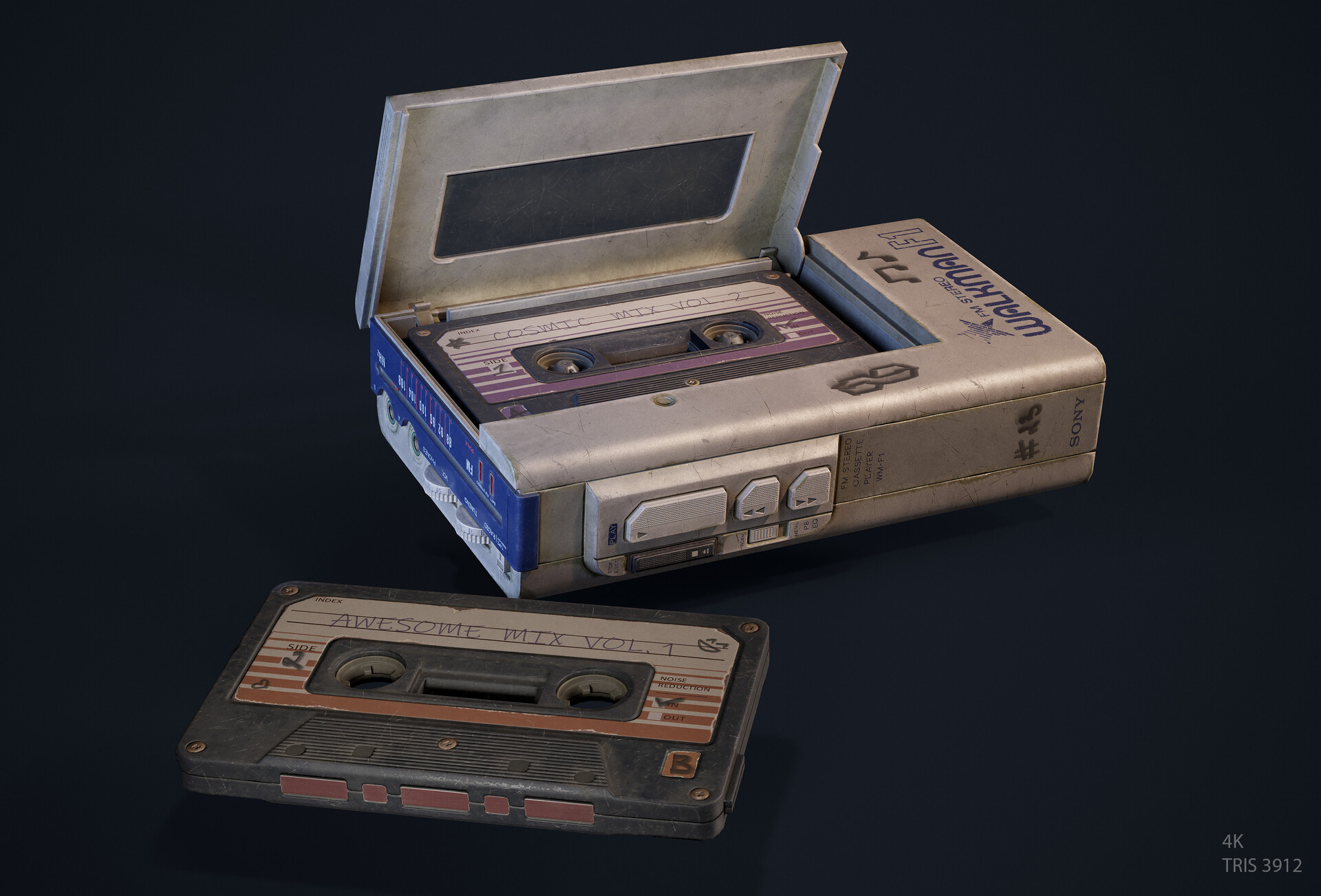 ArtStation - Cassette player