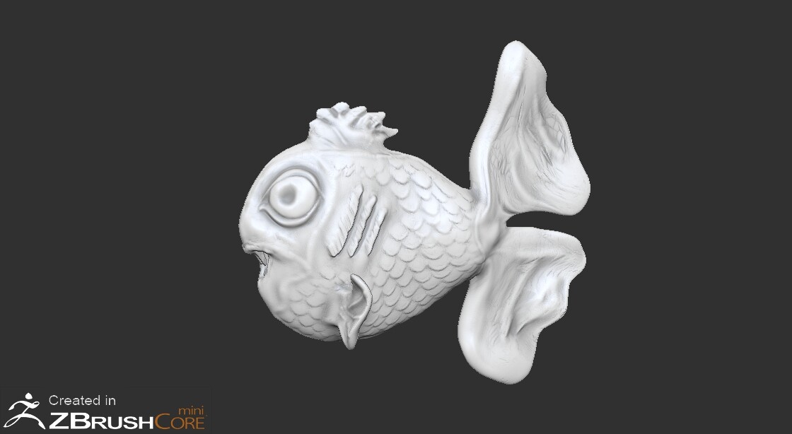 ArtStation Pineapple Fish