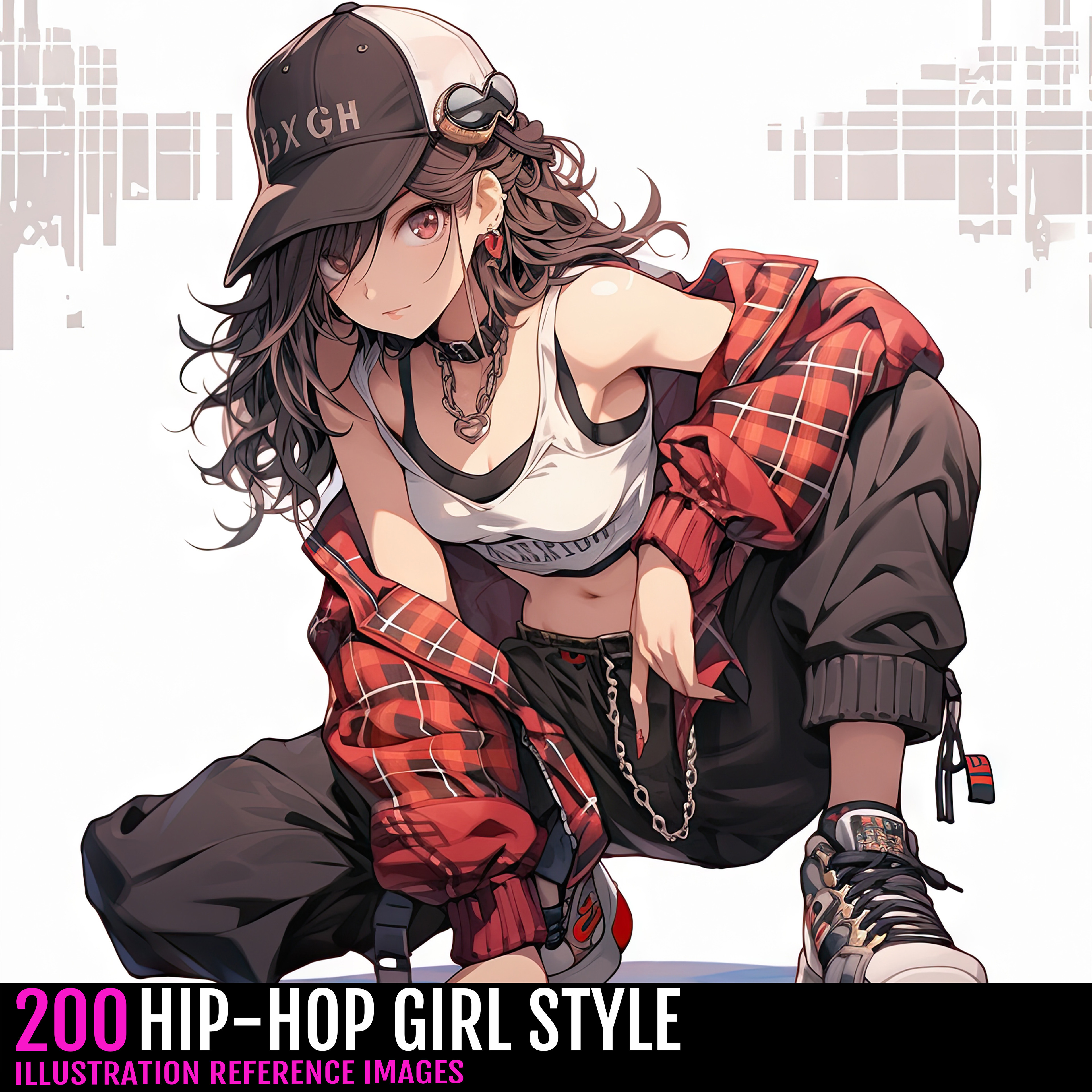 ArtStation 200 HIP HOP GIRL STYLE