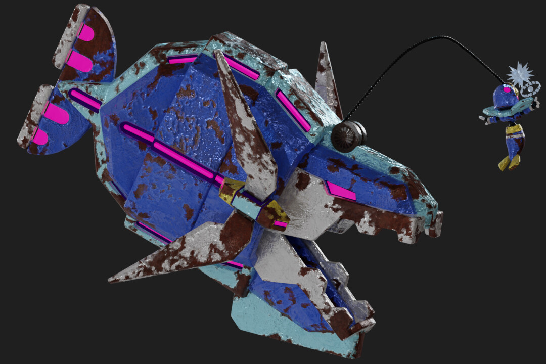 ArtStation - Megaman ZX - Lurerre the Abysroid