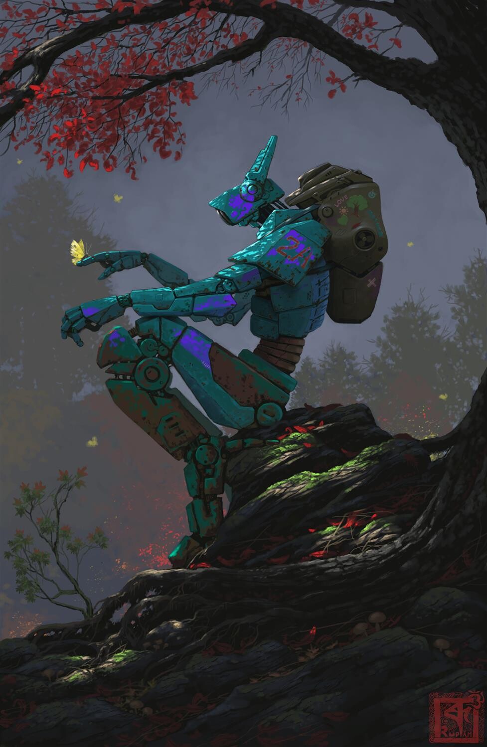 rupam-raaj-r-nature-lover-strictly-one-layer-painting